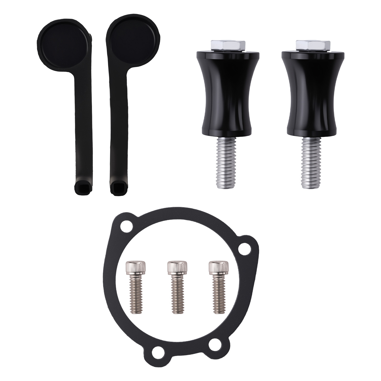 Air Cleaner Filter Kit for Harley Dyna Softail 2000-2015 Billet Aluminum