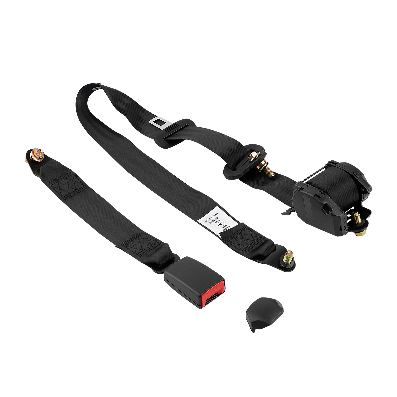 Ceinture de Sécurité 3 Point Rétractable Voiture Siège Réglable Avant Arrière