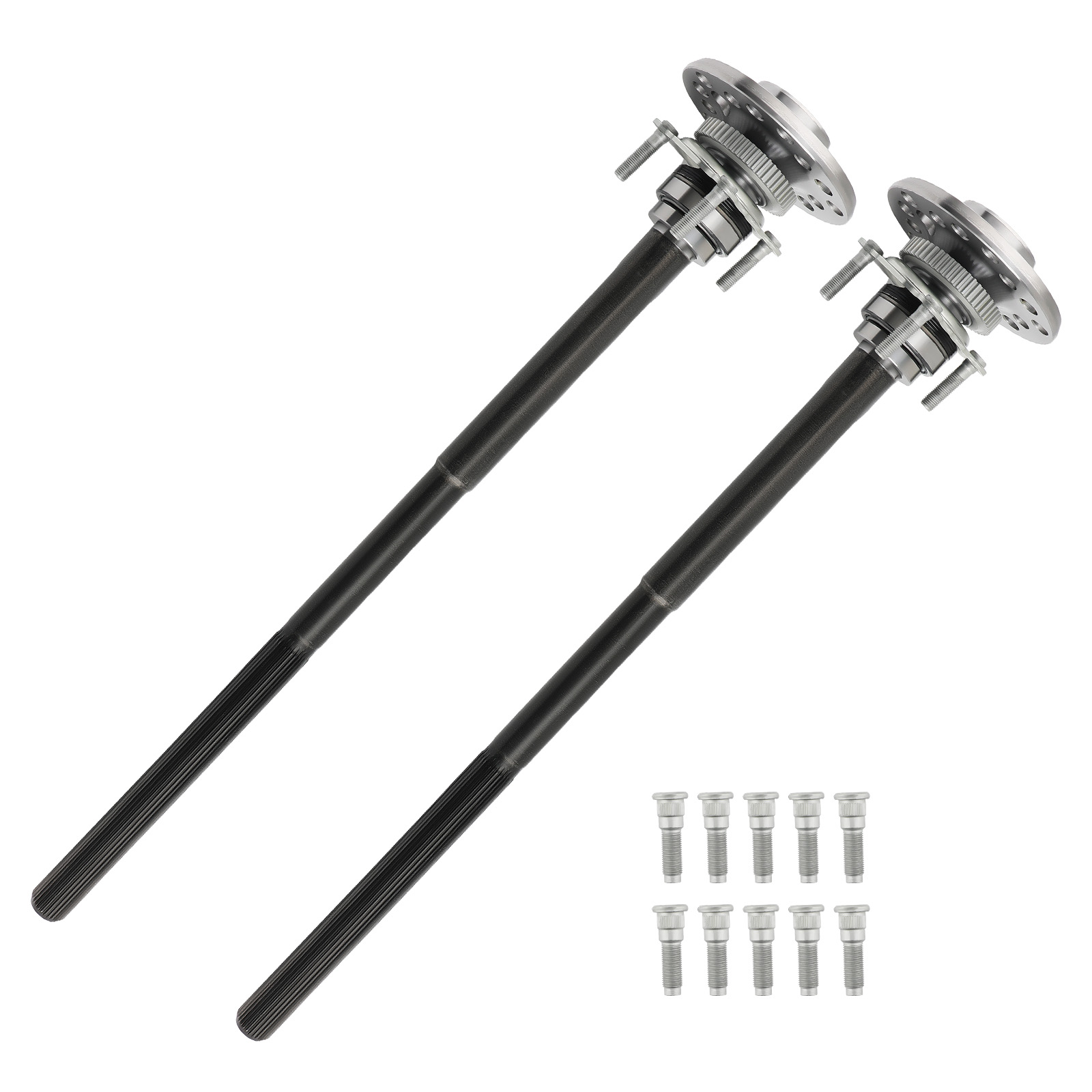 2XRear Axle Shaft Replace For Jeep Wrangler JK V6 3.6L 3.8L 2007-2018 30 Splines