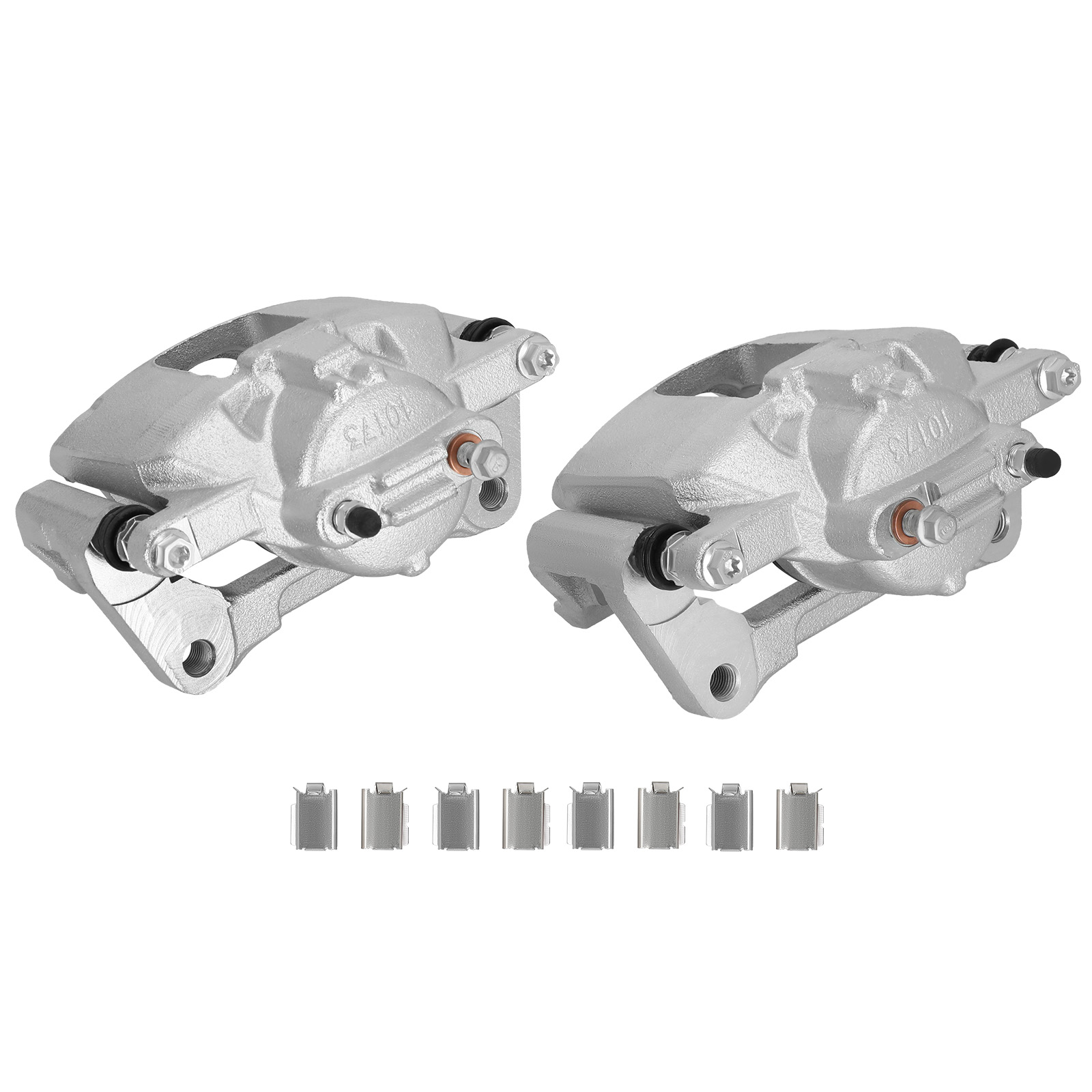 Front Disc Brake Calipers Pair Set For Dodge Nitro Jeep Liberty Wrangler 18B5045