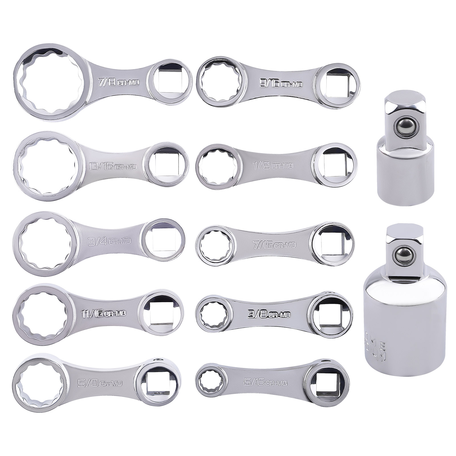 12 Point Torque Adapter Set 5/16