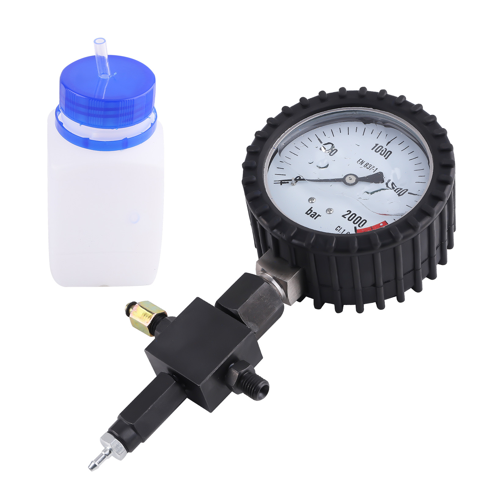 Diesel Injection System Test Tool 2000BAR Common Rail Pressure Diagnostic Kit
