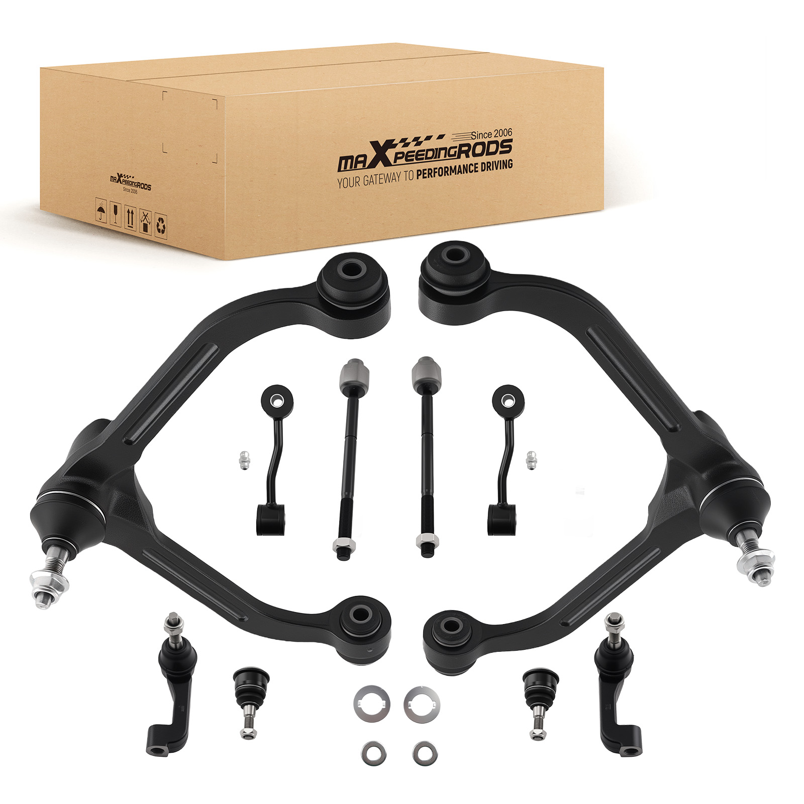 maXpeedingrods Front Upper Control Arm Lower Ball Joint for Jeep Liberty 02-2004