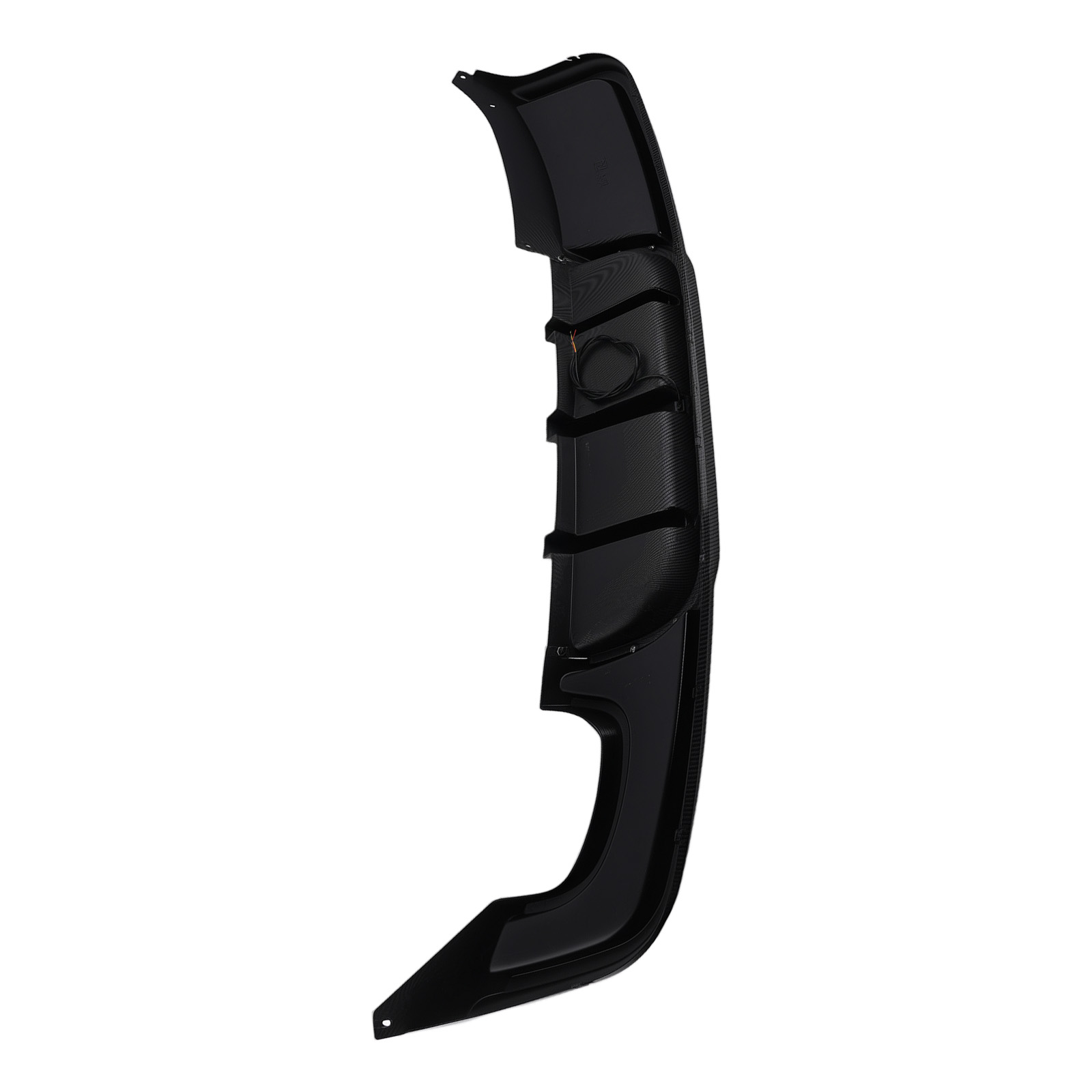 Bumper Lip Spoiler Kit for BMW 1 Series E82 M Sport 07-13 Carbon Look Black
