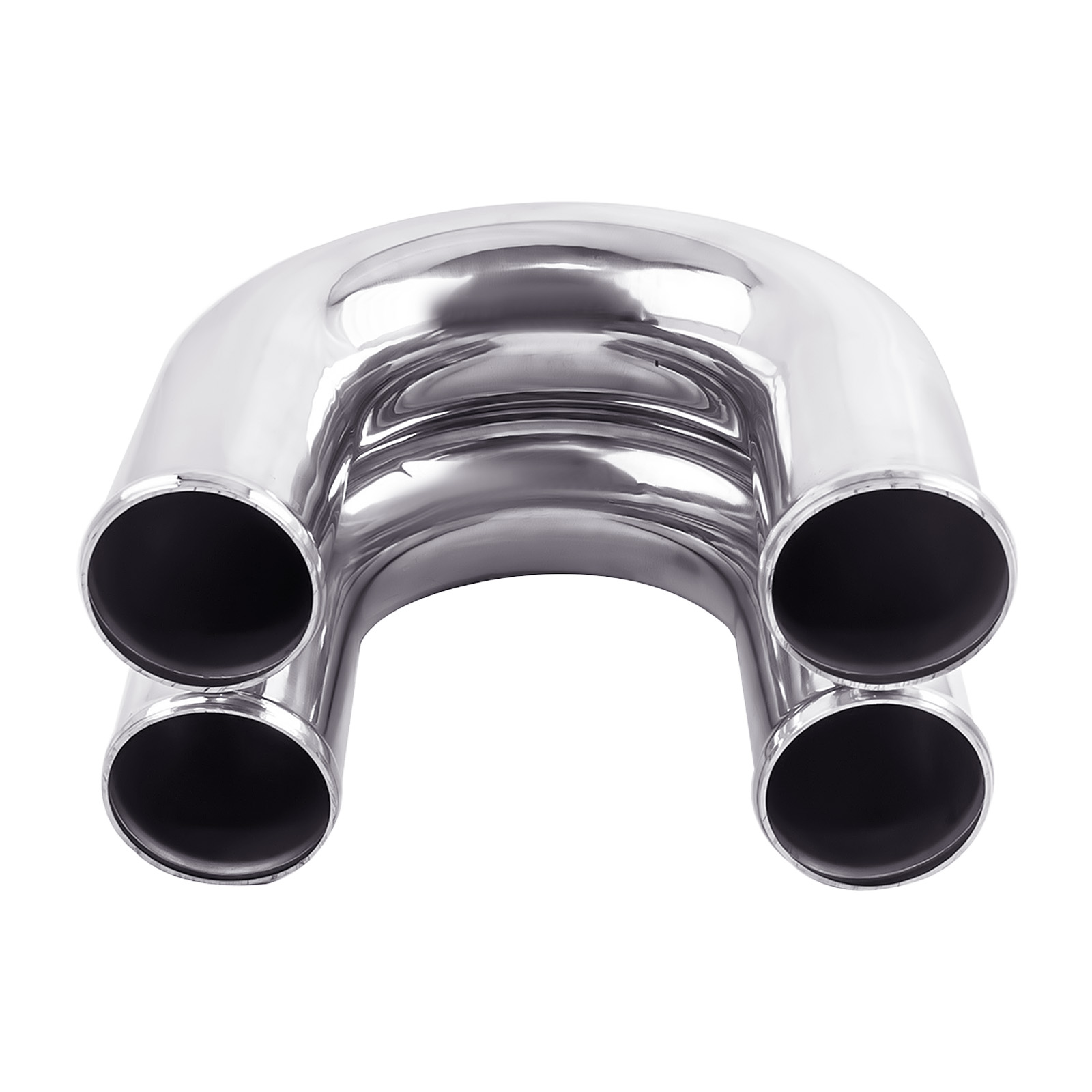 600 x 300 x 76mm Intercooler Black + 3