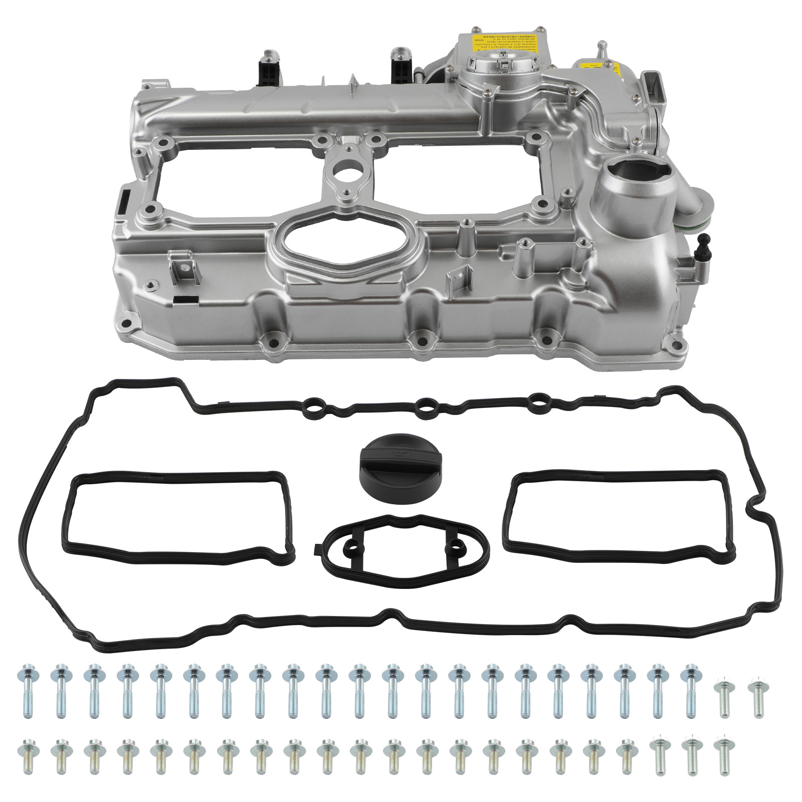 Aluminum Valve Cover w/ Gasket For BMW 320i 328i 528i X3 X4 X5 2.0L 11127588412