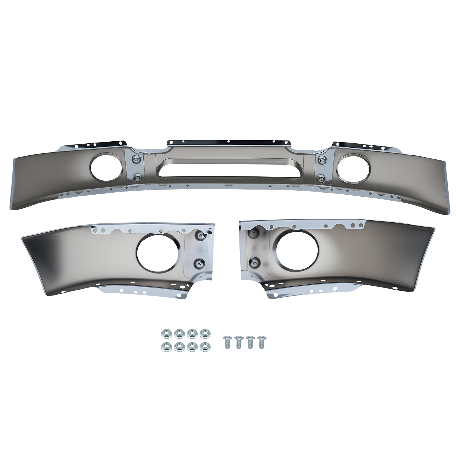 Chrome Front Bumper for Ford F-150 06-08 Lincoln Mark LT 6L3Z-17757-AA