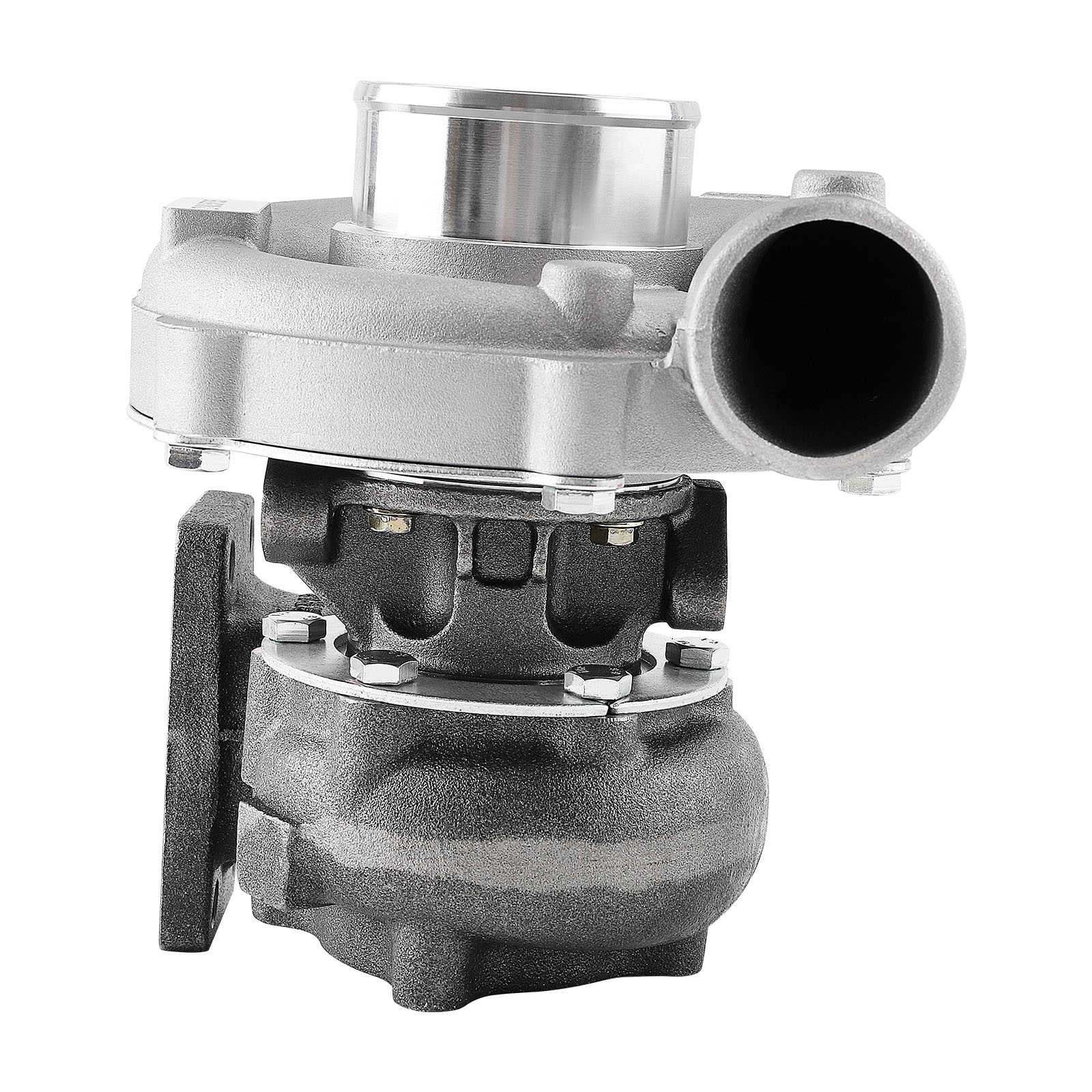 T3 T4 T04E Universal Turbo Kit Stage III+Wastegate+Turbo Intercooler+ Oil Lines