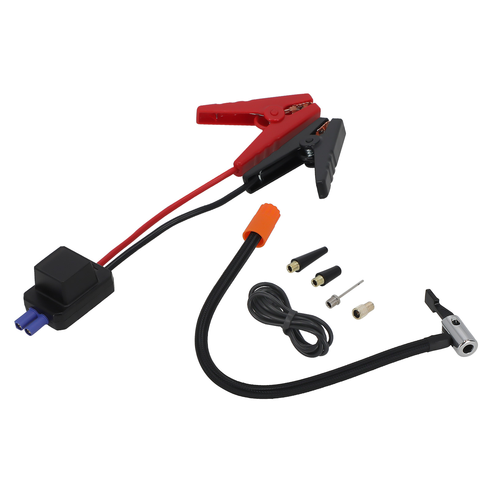 Car Jump Starter Booster 18000 mAh 2500A Power Bank Vehicle Emergency LED Light