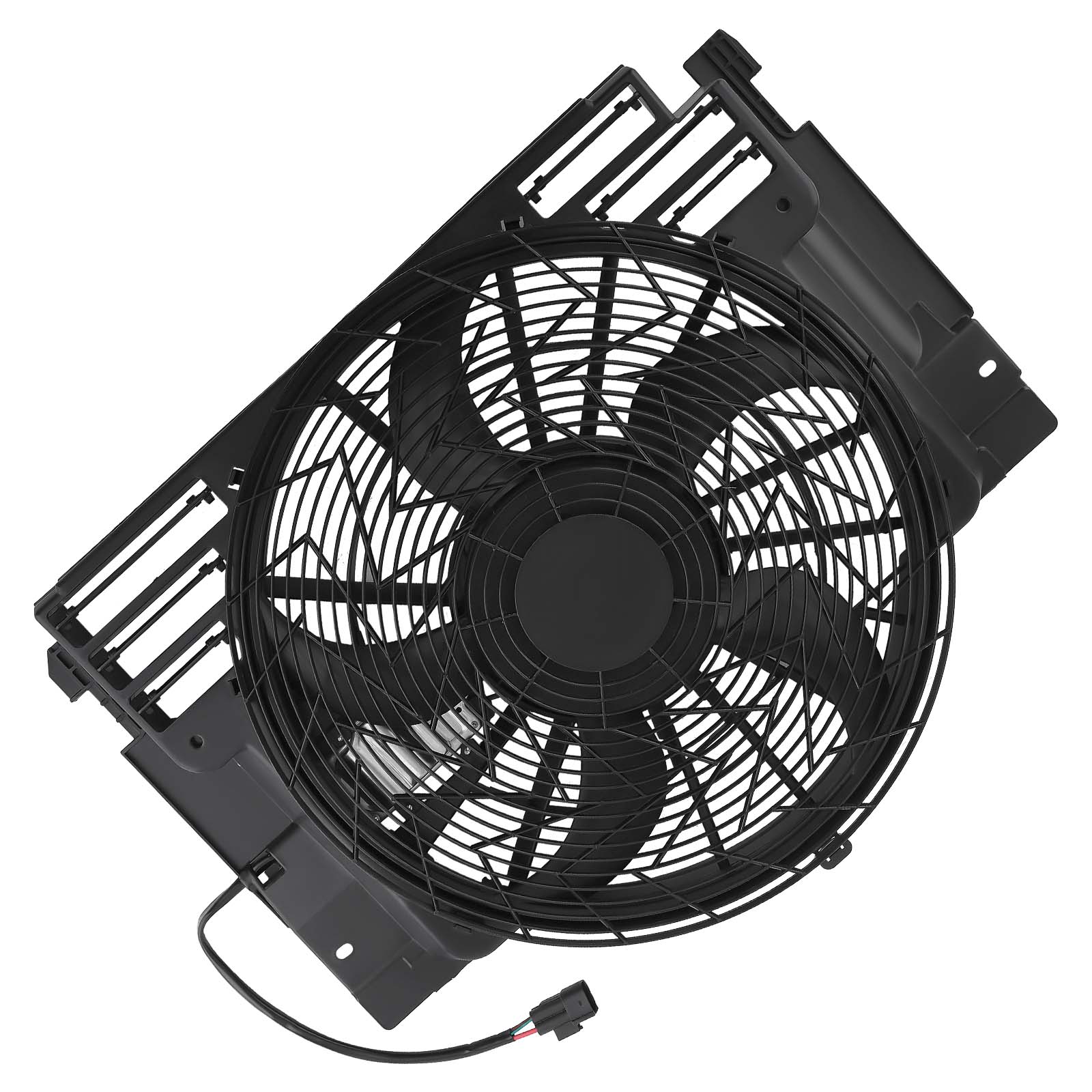A/C Radiator Condenser Cooling Fan Assembly for BMW X5 2000-2006 64546921381