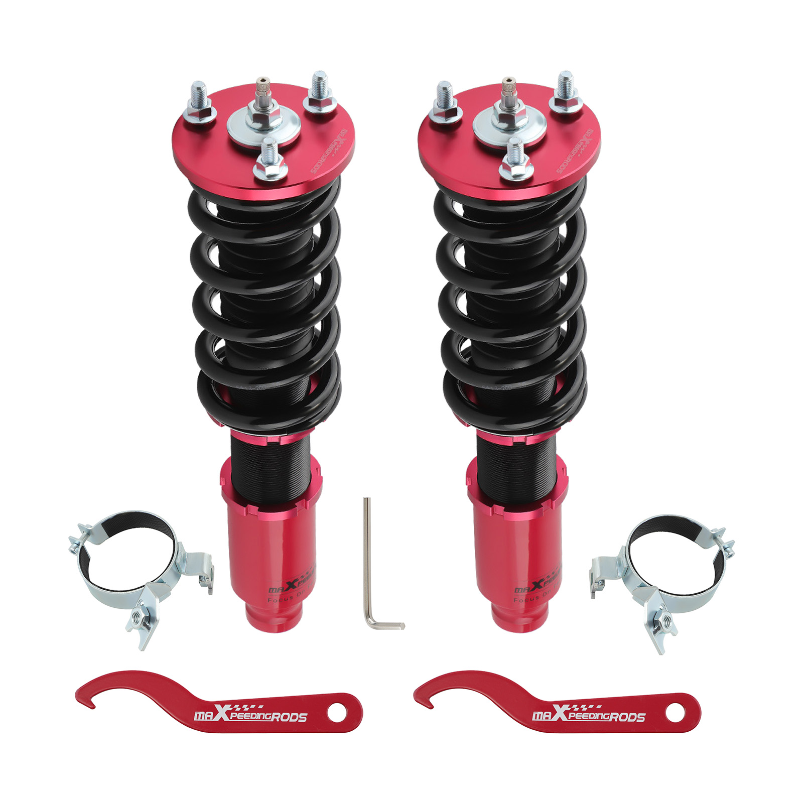 MaXpeedingrods Racing Coilover Front For Honda Accord  90-97  Adjustable Damper