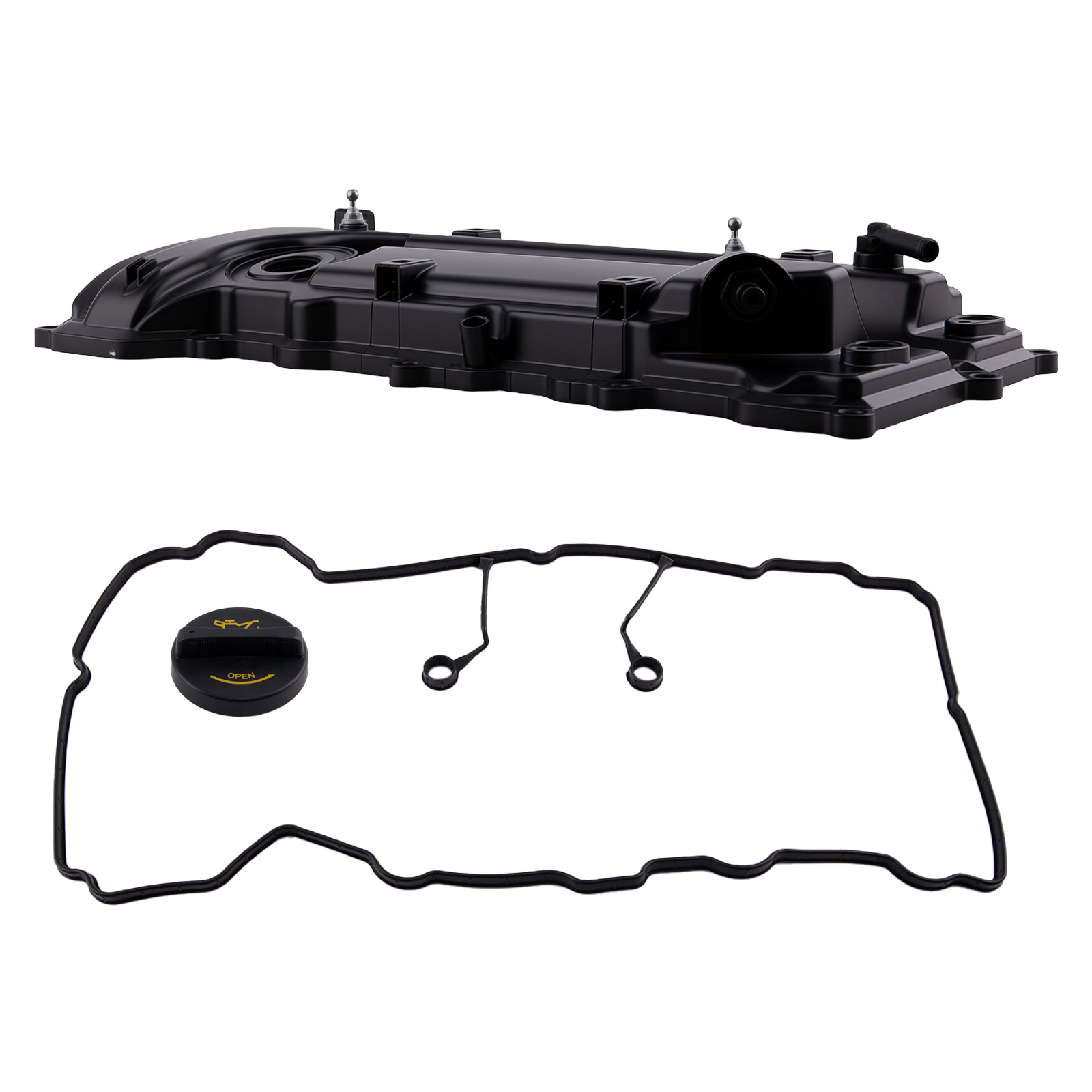 Valve Cover w/Gasket Set for Hyundai Elantra 2.0L 17-18 OE# 224102E700