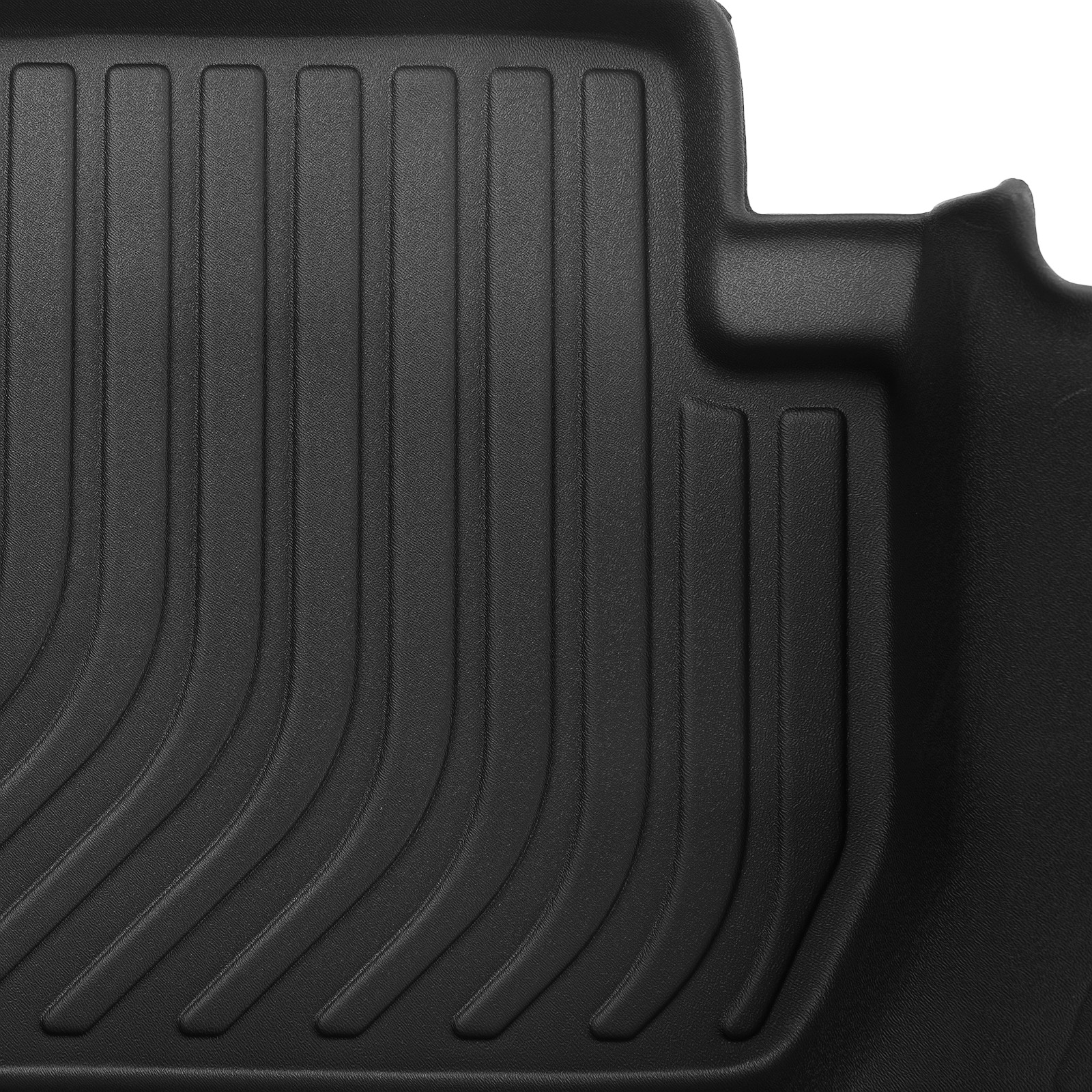 All Weather Floor Mat Set for Mitsubishi Outlander 2014-2021 TPE Anti-Slip Black