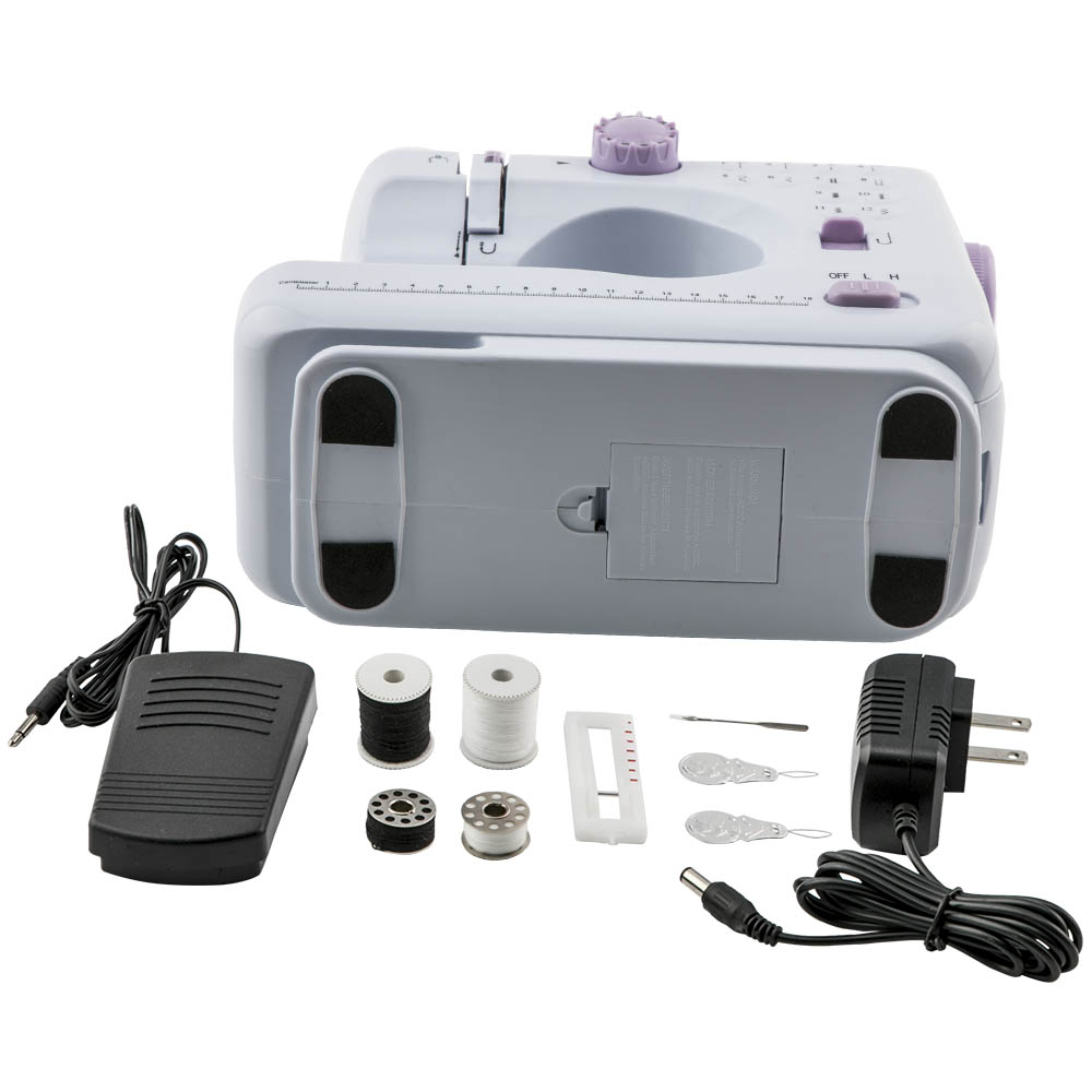 Portable Sewing Mending Machine 12 Built-in Stitches&Double Thread fit Beginner