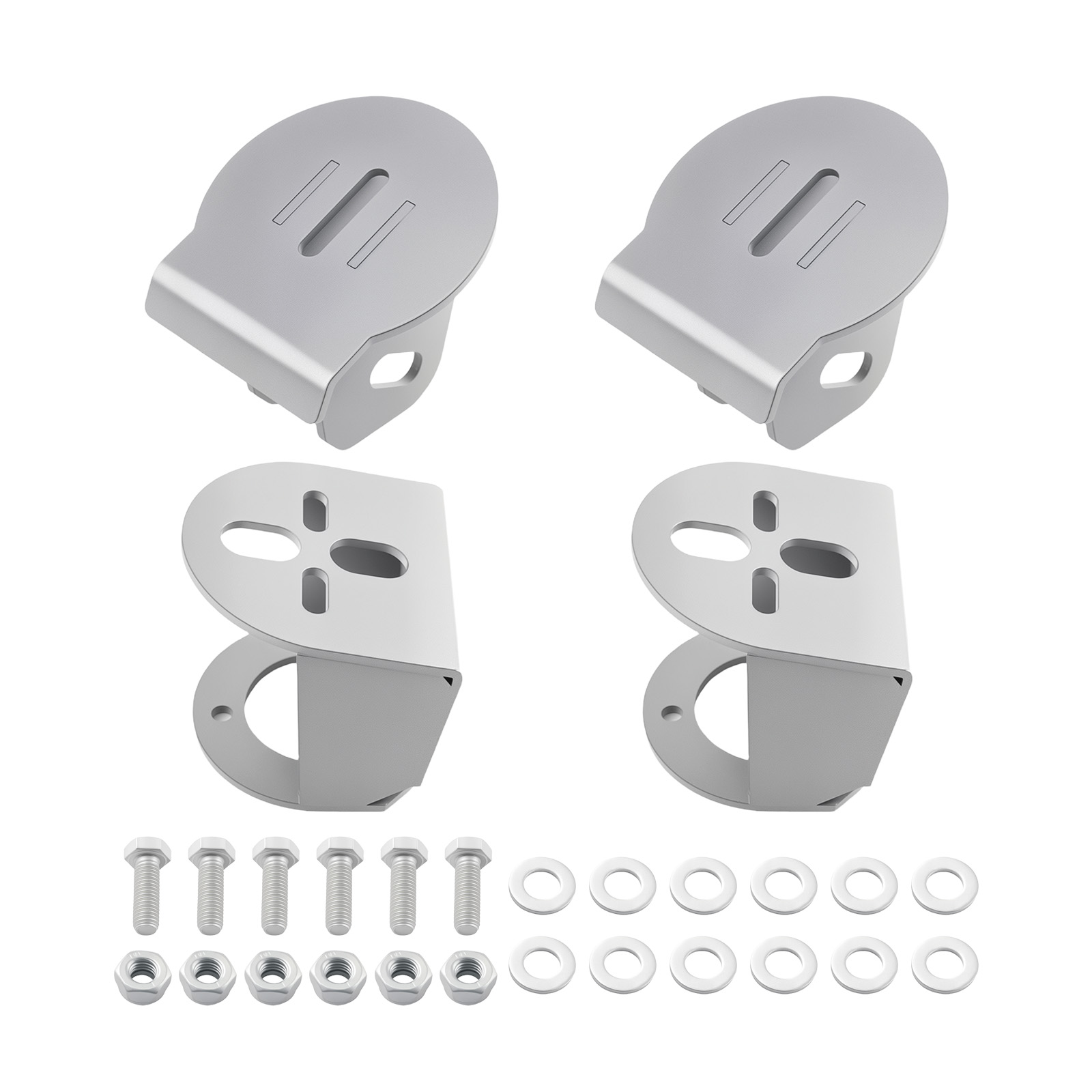 Bolt-on Air Ride Bag Brackets Strut Lower Control Arms Fit Ford Crown Victoria