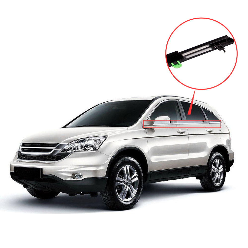 Chrome HONDA CRV 2007 - 2011 Car Outside Window Moulding Weatherstrip Seal Belt Weather Strip I.802045485