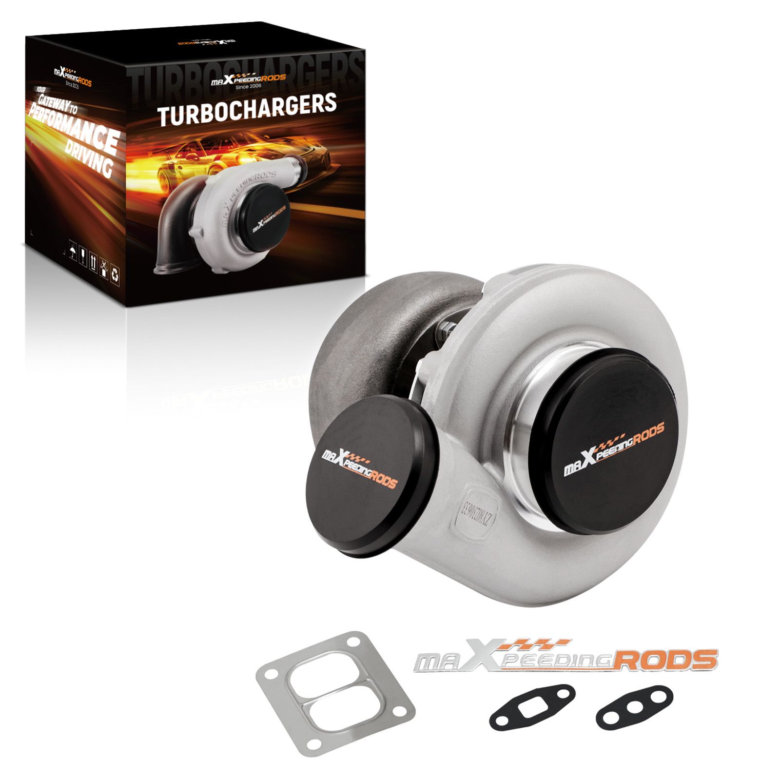 S300SX3 S366 Turbocharger with Gasket Twin Scroll 177275 800HP A/R .91