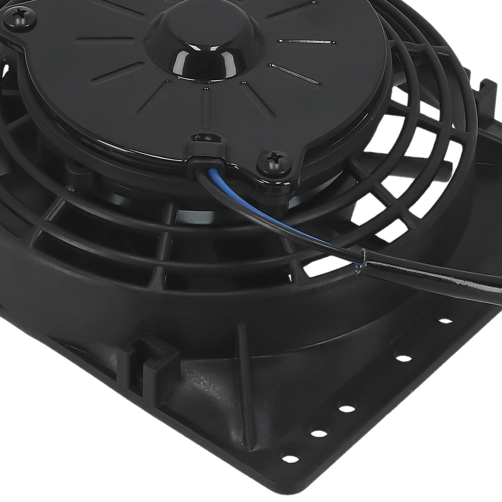 6 inch Universal Slim Fan Push Pull Electric Radiator Cooling Mount Kit 12V 80W