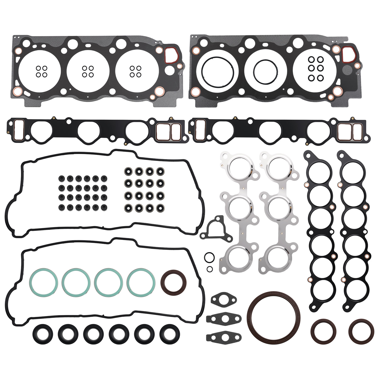 Full Head Gasket Set for Toyota 4Runner Tacoma 3.4L V6 5VZ-FE Engine 1995-04