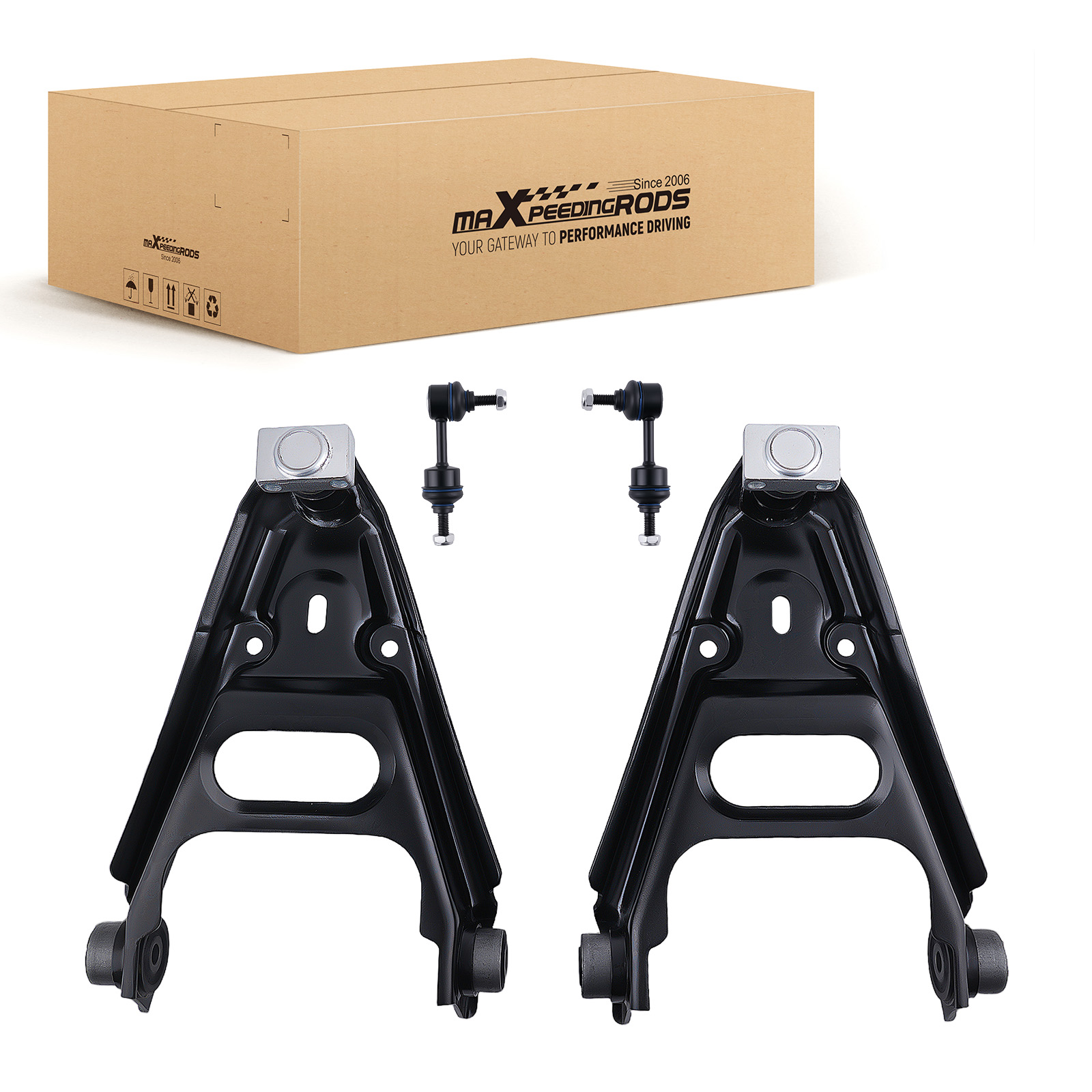 BRAZOS DE CONTROL DELANTEROS IZQUIERDO+DERECHO FOR SMART CABRIO 450 ROADSTER 452