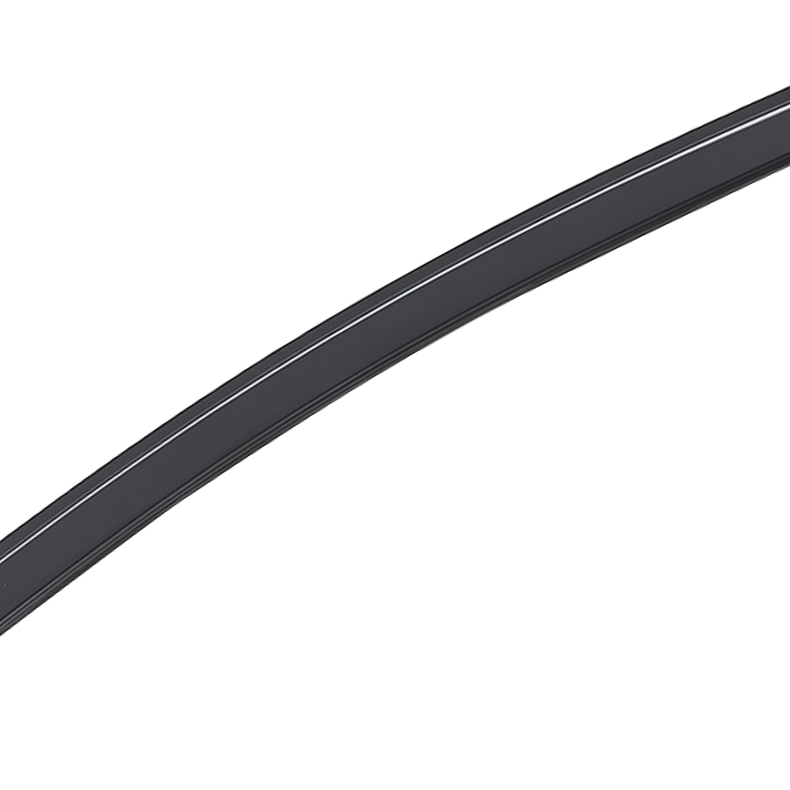 Front & Rear Window Wind Deflectors for Hyundai Santa Fe 2013-2018  Black