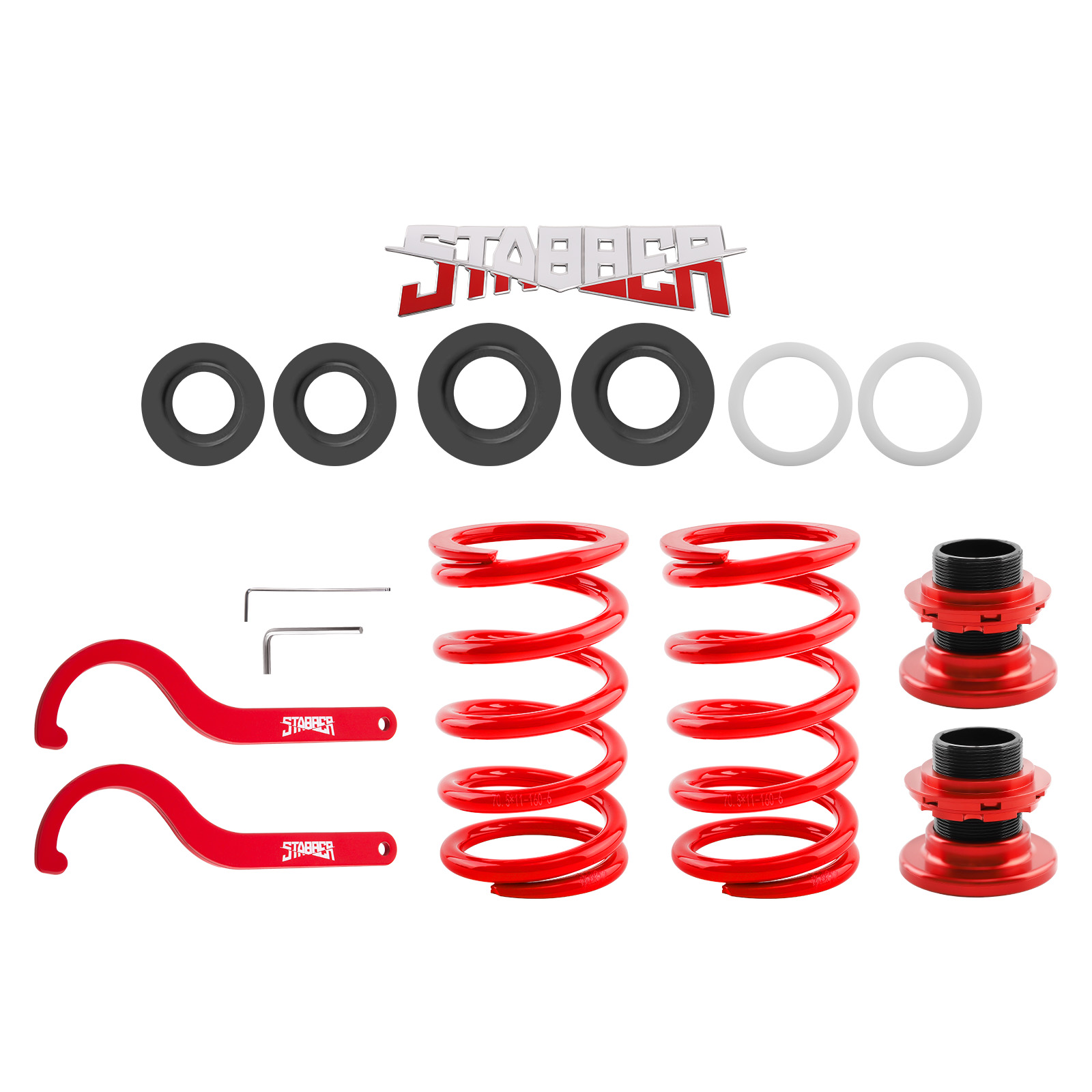 STABBER Racing Coilover 24 Way Damper Suspension Kit For For HONDA CIVIC 2006-11