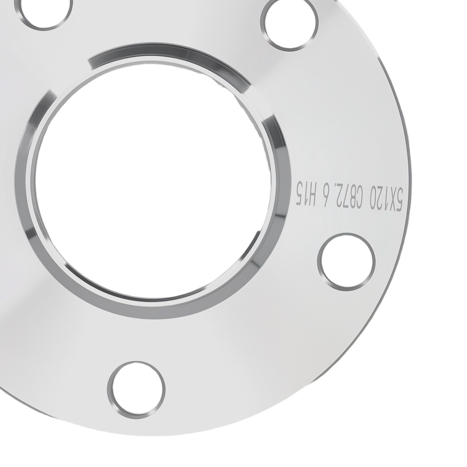 15mm Distanzscheiben for BMW 6er F12 F13 F06 5x120 M14x1.25 Alulegierung