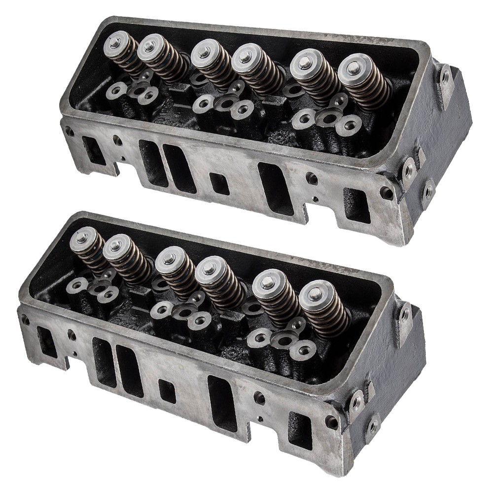 2x Cylinder Head Assembly 12557113 for GMC Marine Chevy Astro Blazer V6 4.3L 262