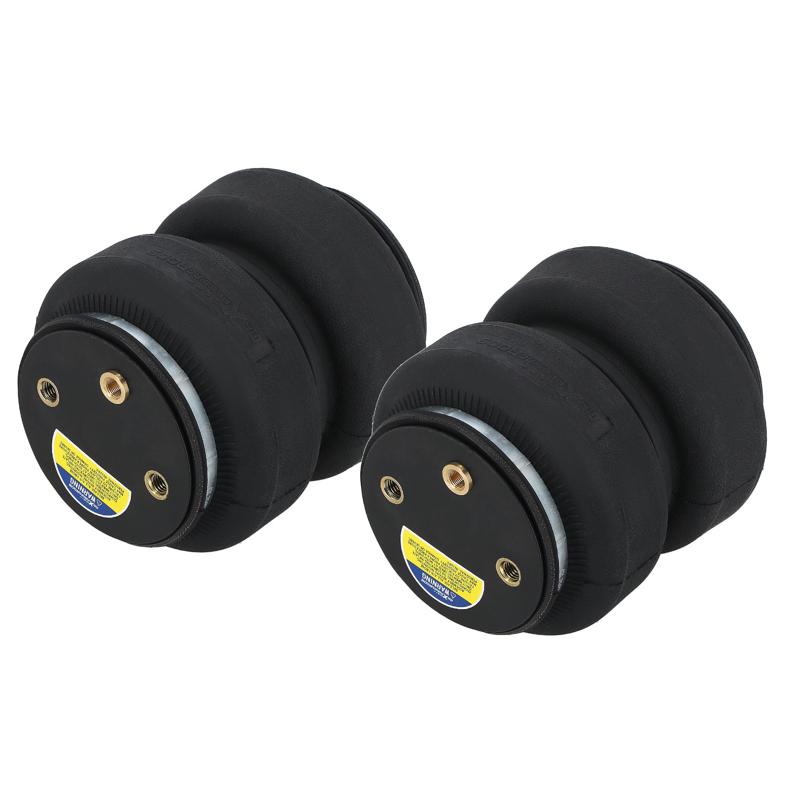 Pair Universal 2500lb Air Suspension Bag for GMC Sierra for Dodge Ram 1500 2500