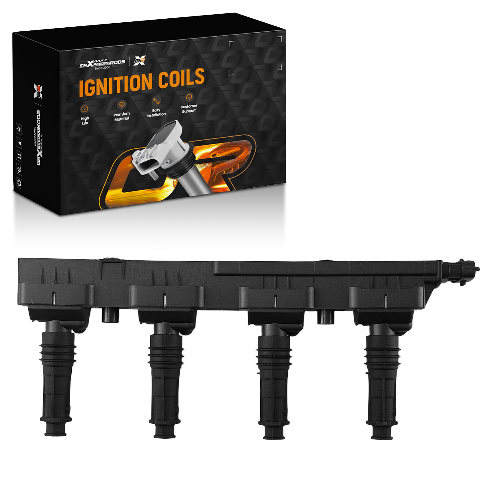 Zündspule 6-polig for Opel Corsa/Astra 1.2i 16V 1214015 90560110