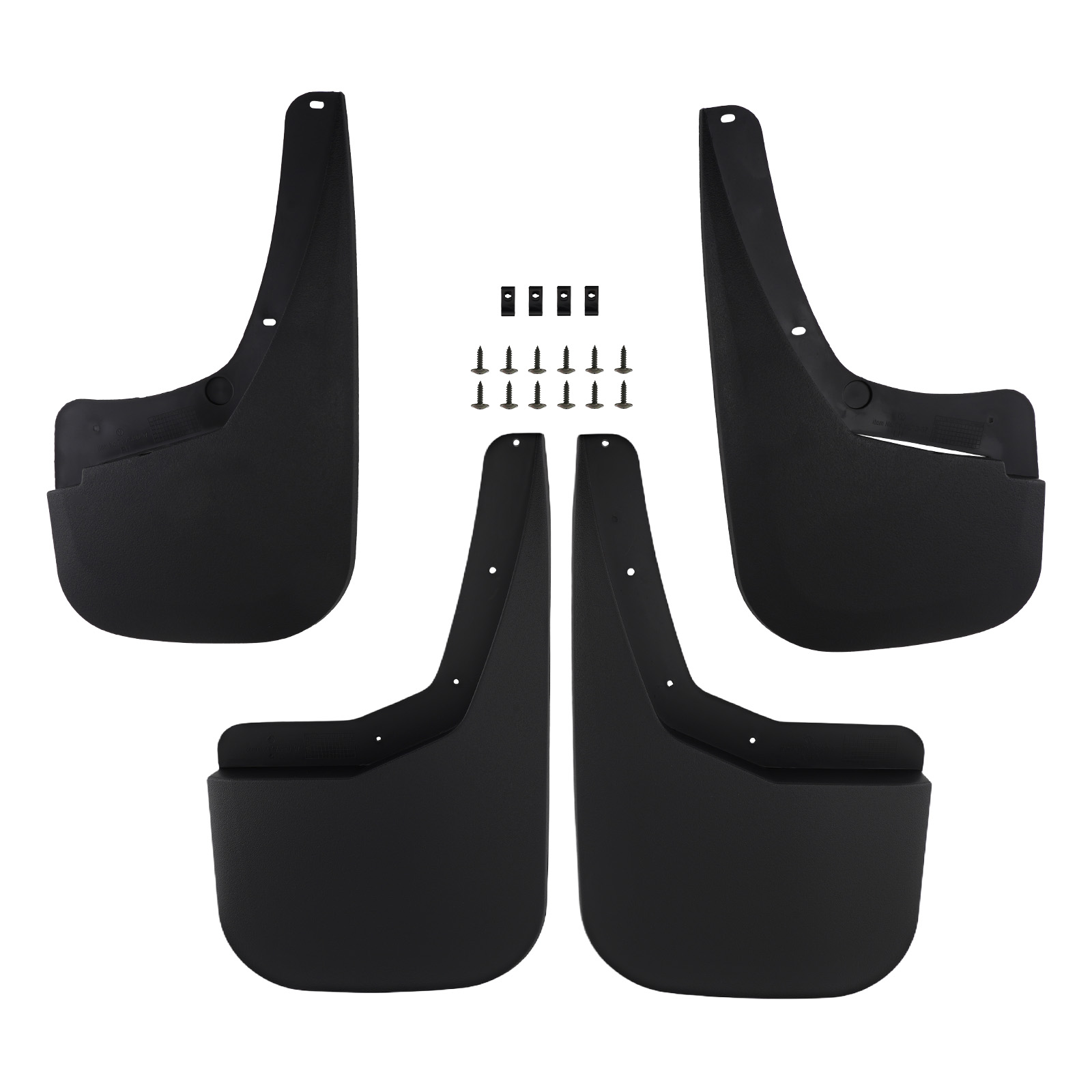 4PCS Mudguards Fender Mud Flaps for Chevrolet Silverado 2007-2014 19212761