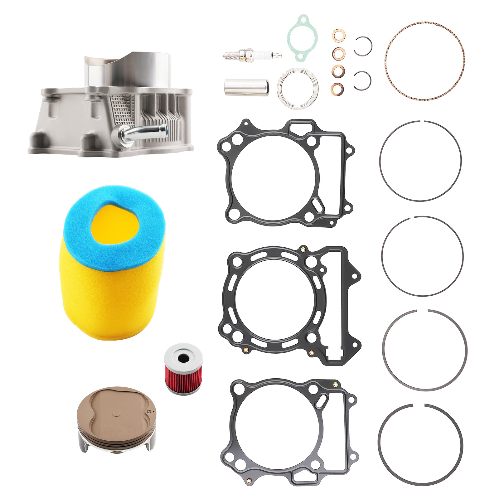 Complete Cylinder Piston Kit for Suzuki DRZ 400 434cc 00-2015 11210-29F20-0F0