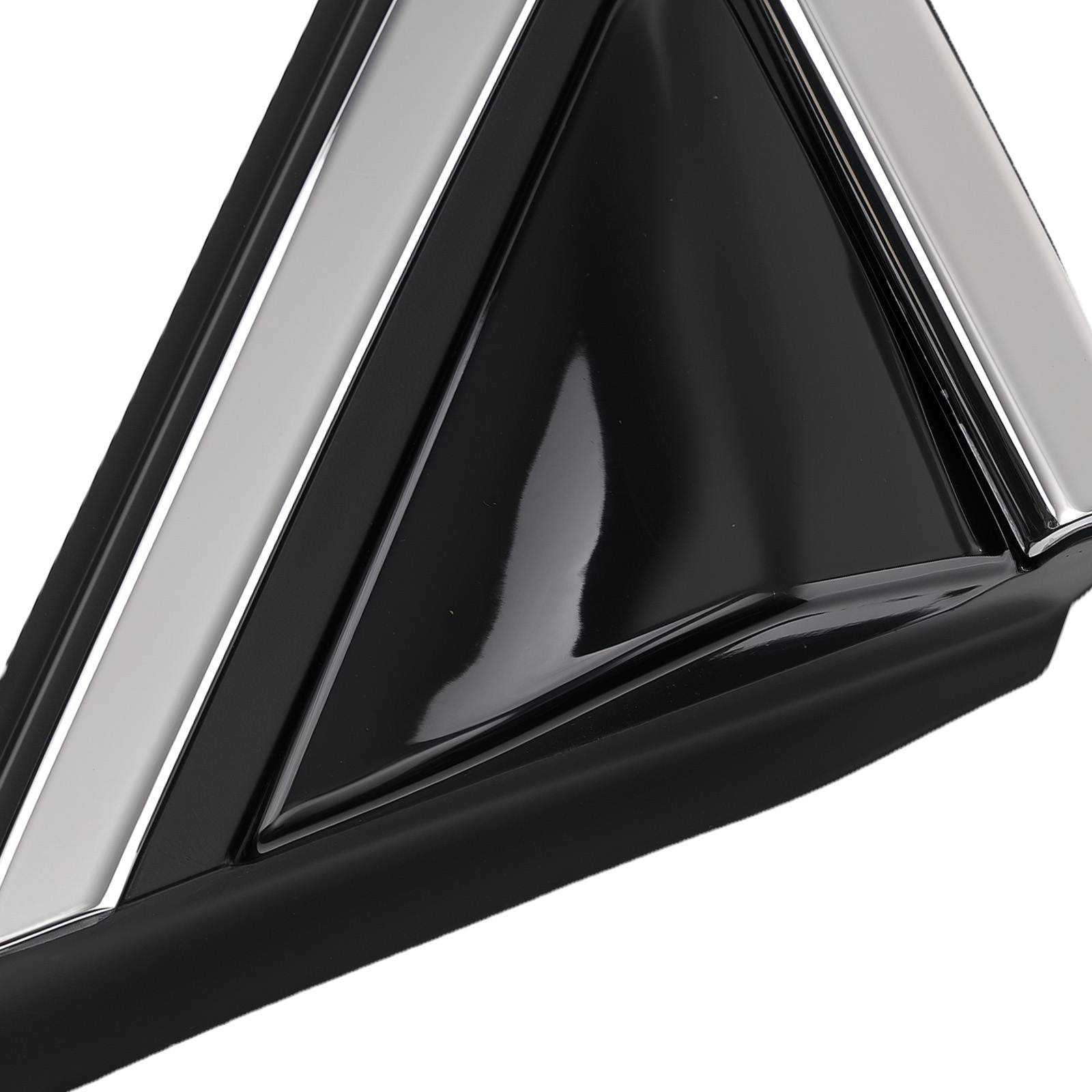 Right Mirror Flag Trim for Hyundai Santa Fe 2013-19 861902W000 Black