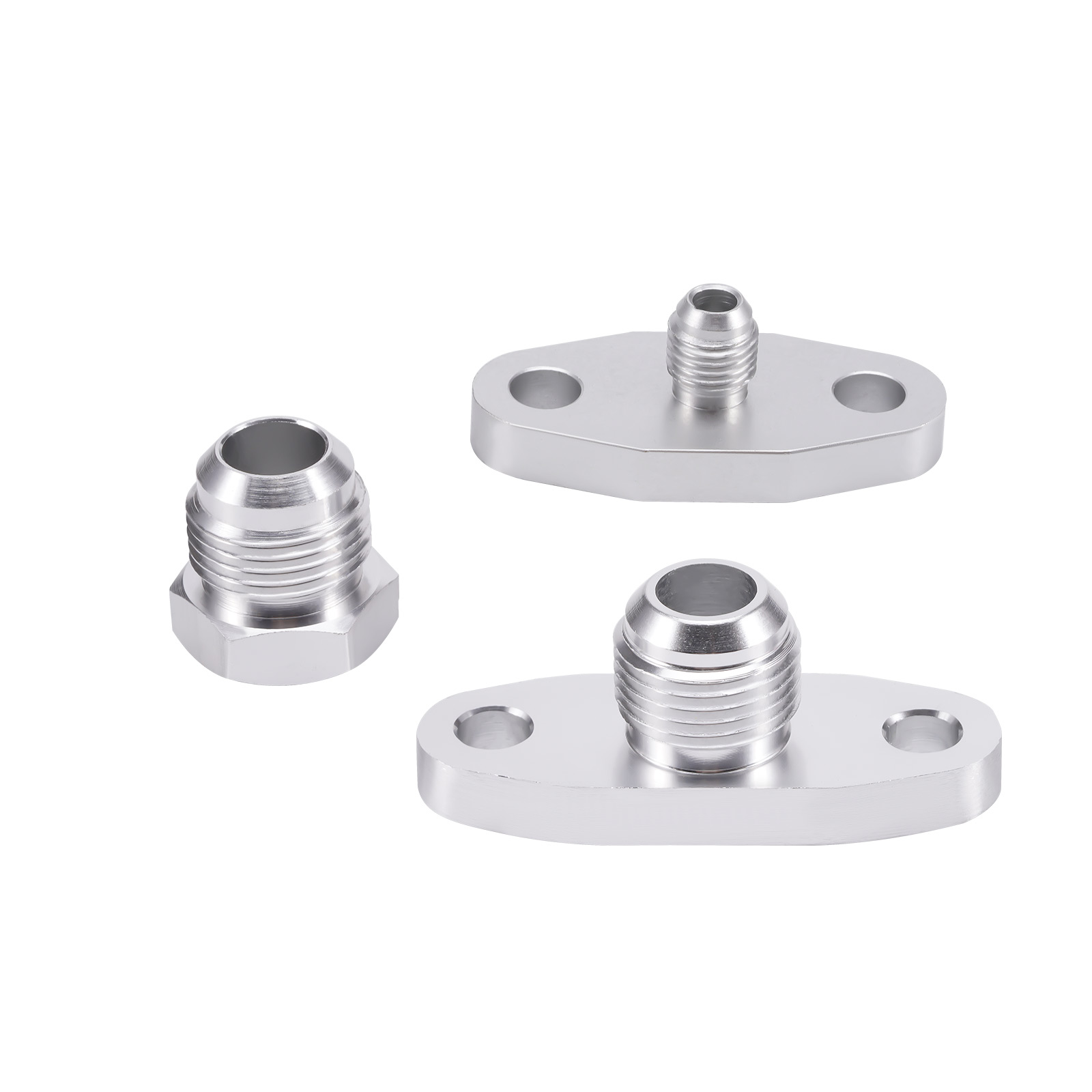Turbolader Öl Zulauf Rücklauf Leitung Kit for T3 T4 T04E T3T4 T70 10 AN NEW