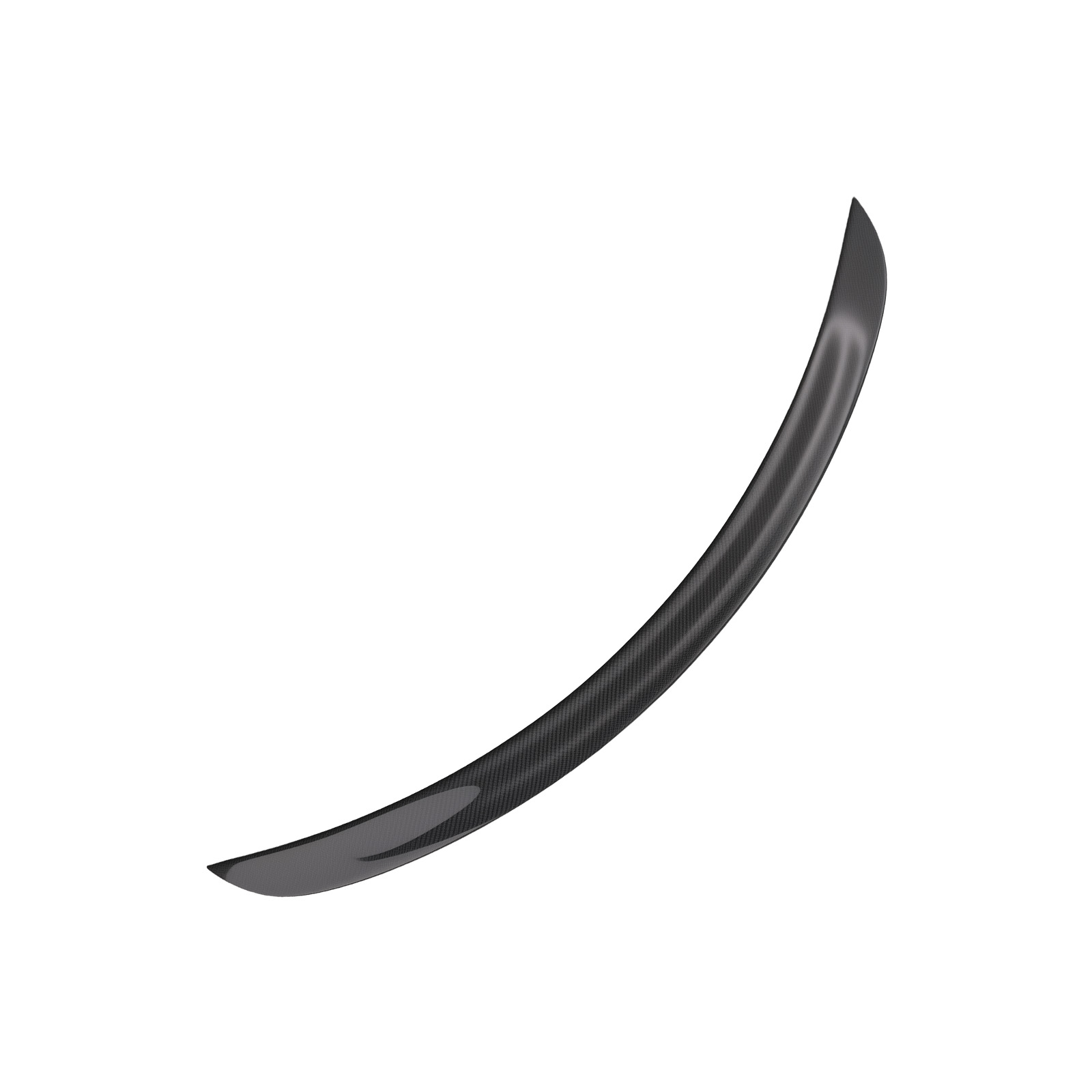 Carbon Fiber Trunk Rear Wing Spoiler for Tesla Model S 2012-2024