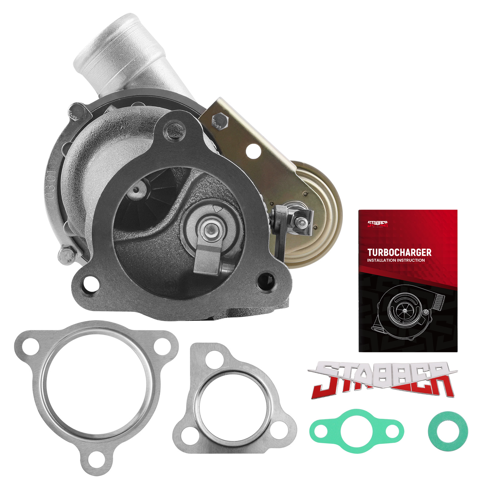 Upgraded K04 Turbo for Audi A4 A6 Quattro VW PASSAT 1.8T K04-0015 Bille Wheel