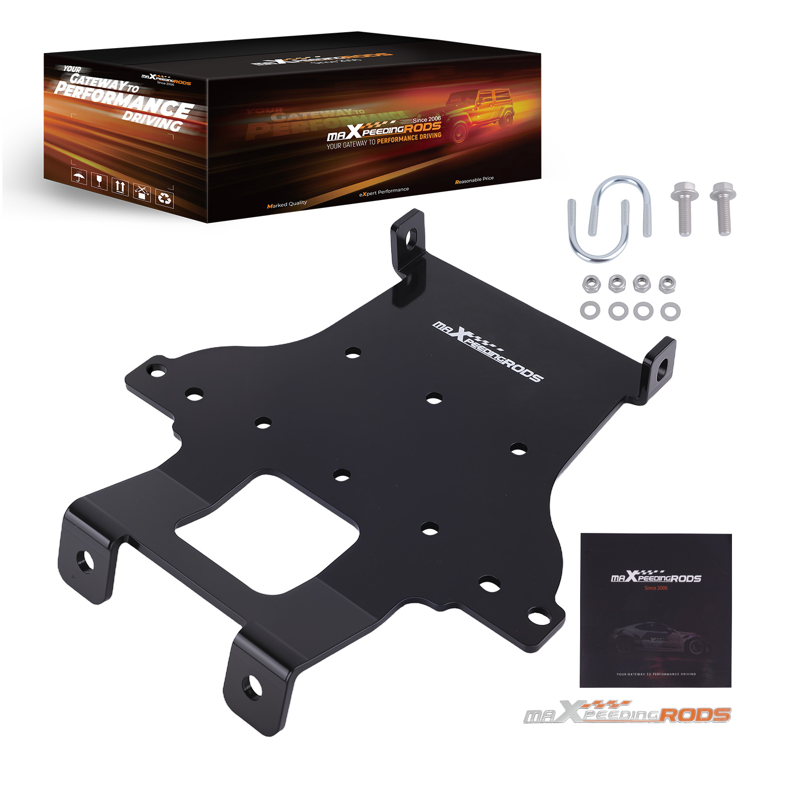 Winch Mount Kit for Honda Rincon TRX650/680 FA/FGA 2003-2023 ATV 4 7/8