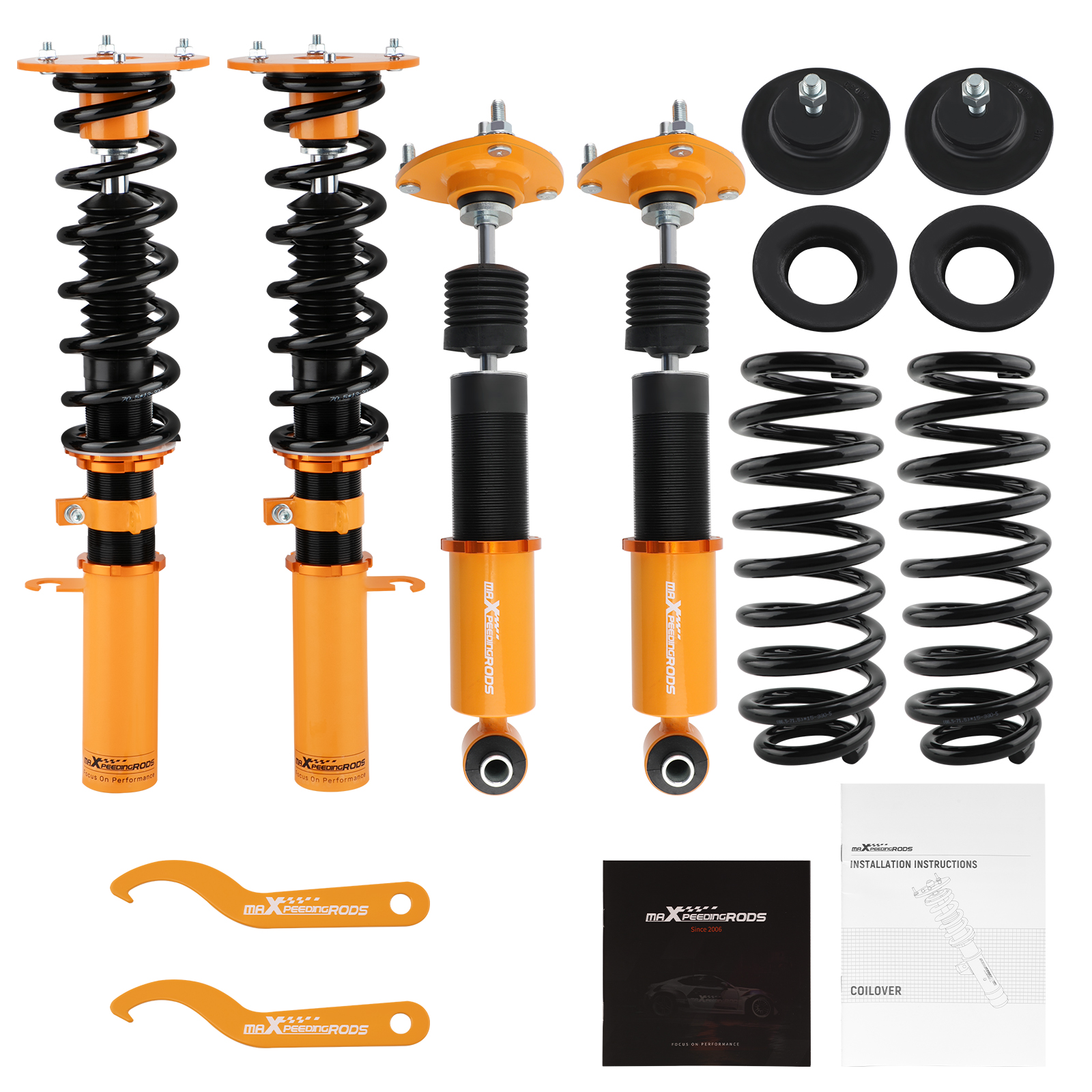 Coilovers Shocks Lowering Kit for BMW X5 E53 2000-2006 Adj. Height Struts