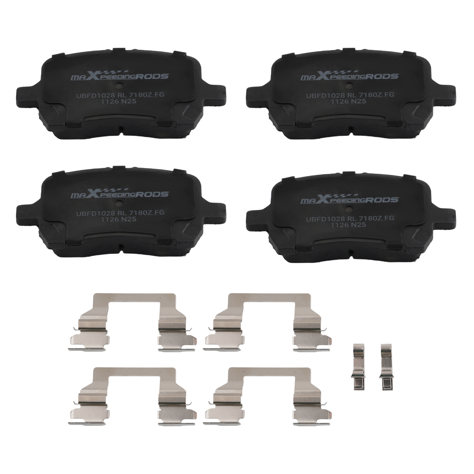 Front L&R Ceramic Brake Pads Kit for Chevrolet Cobalt HHR Malibu Pontiac G5 G6