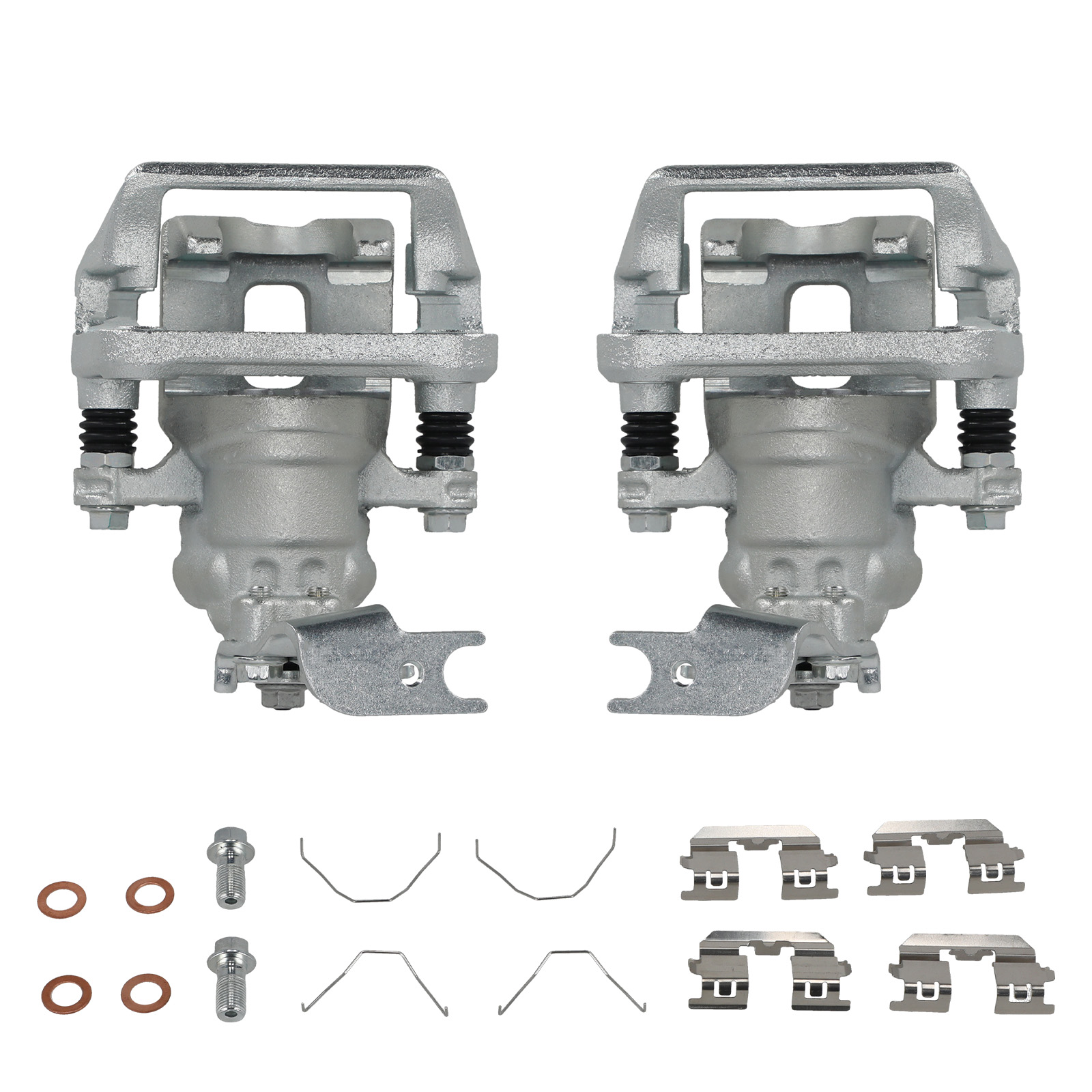 Rear Disc Brake Caliper Set for Honda Accord 2013-2017 Driver Passenger Side