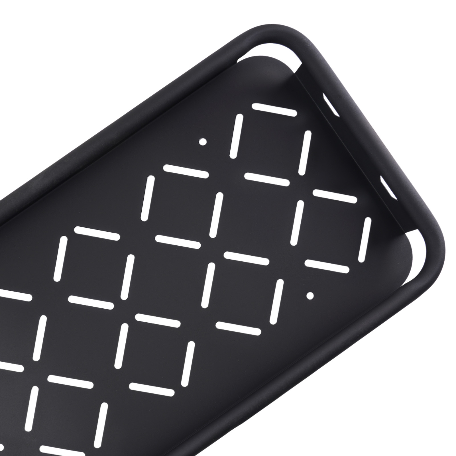 Rear Cargo Basket for 2018-2025 Jeep Wrangler JL JLU Spare Tire Black