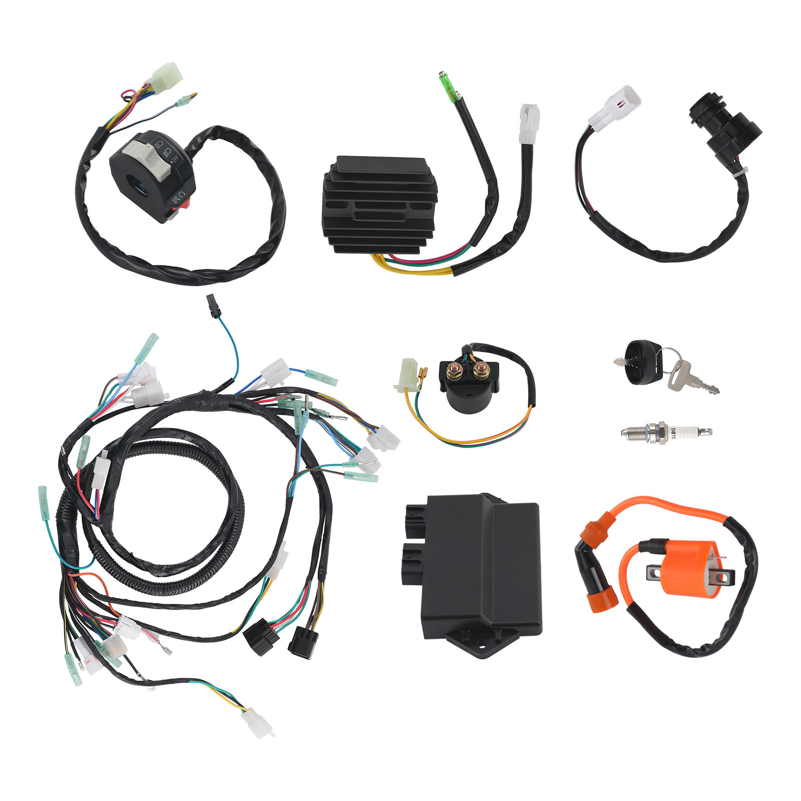 Ignition Coil CDI Regulator Wire Harnes For Yamaha Warrior 350 YFM350X 1997-2021