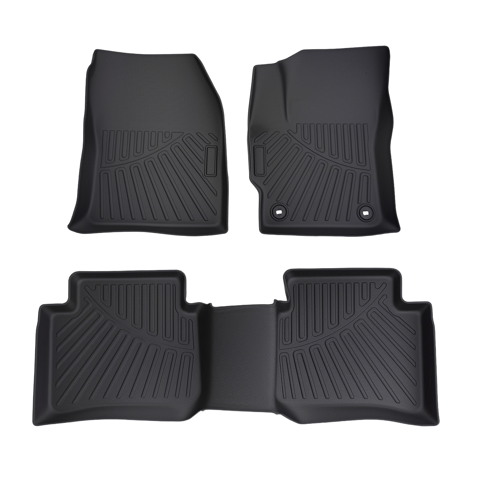 Floor Mats Liner for Toyota Corolla/Corolla Hybrid 2020-2023 TPE Black Anti-Slip