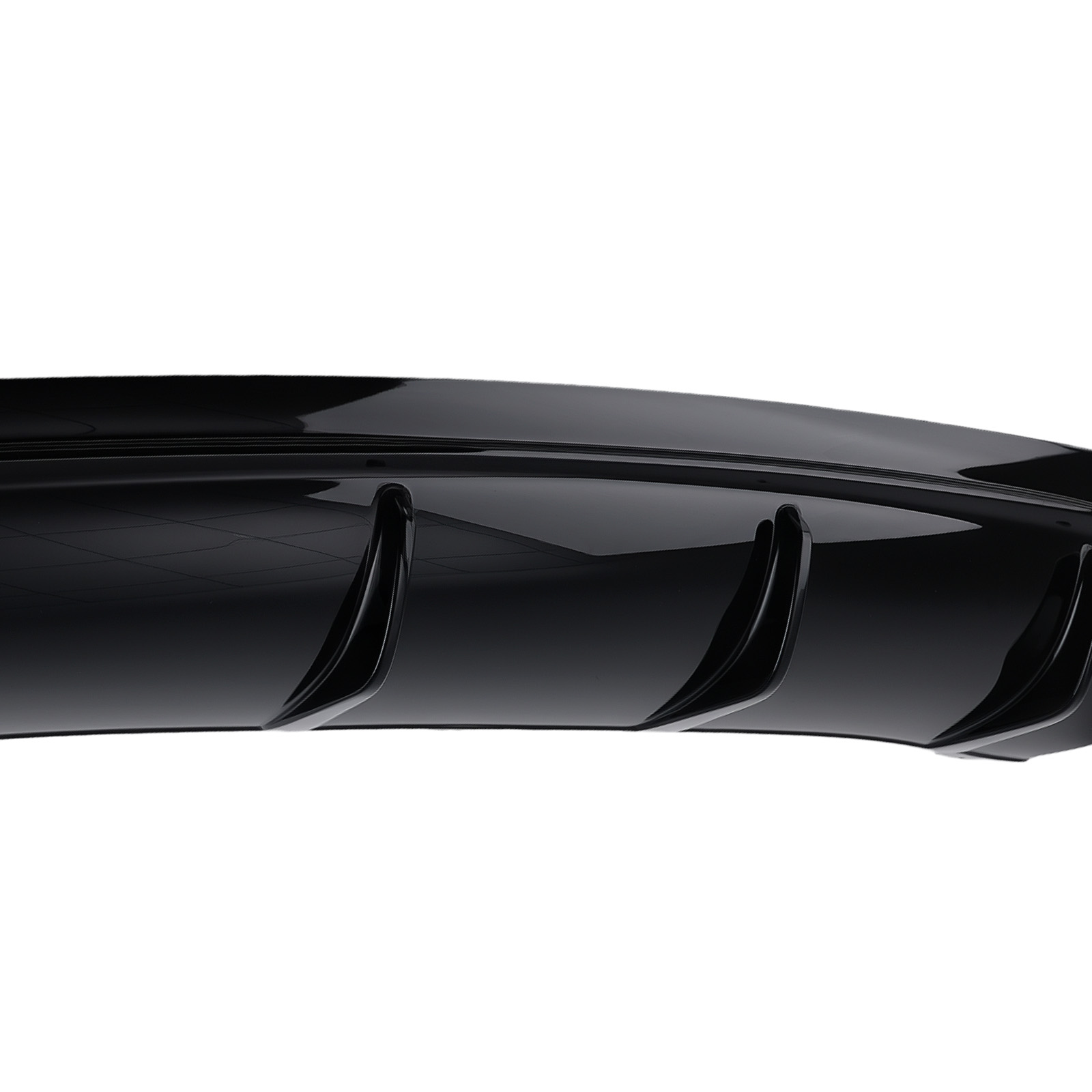 Rear Bumper Diffuser Lip W Tailpipes For Mercedes Benz W117 CLA250 2013-19