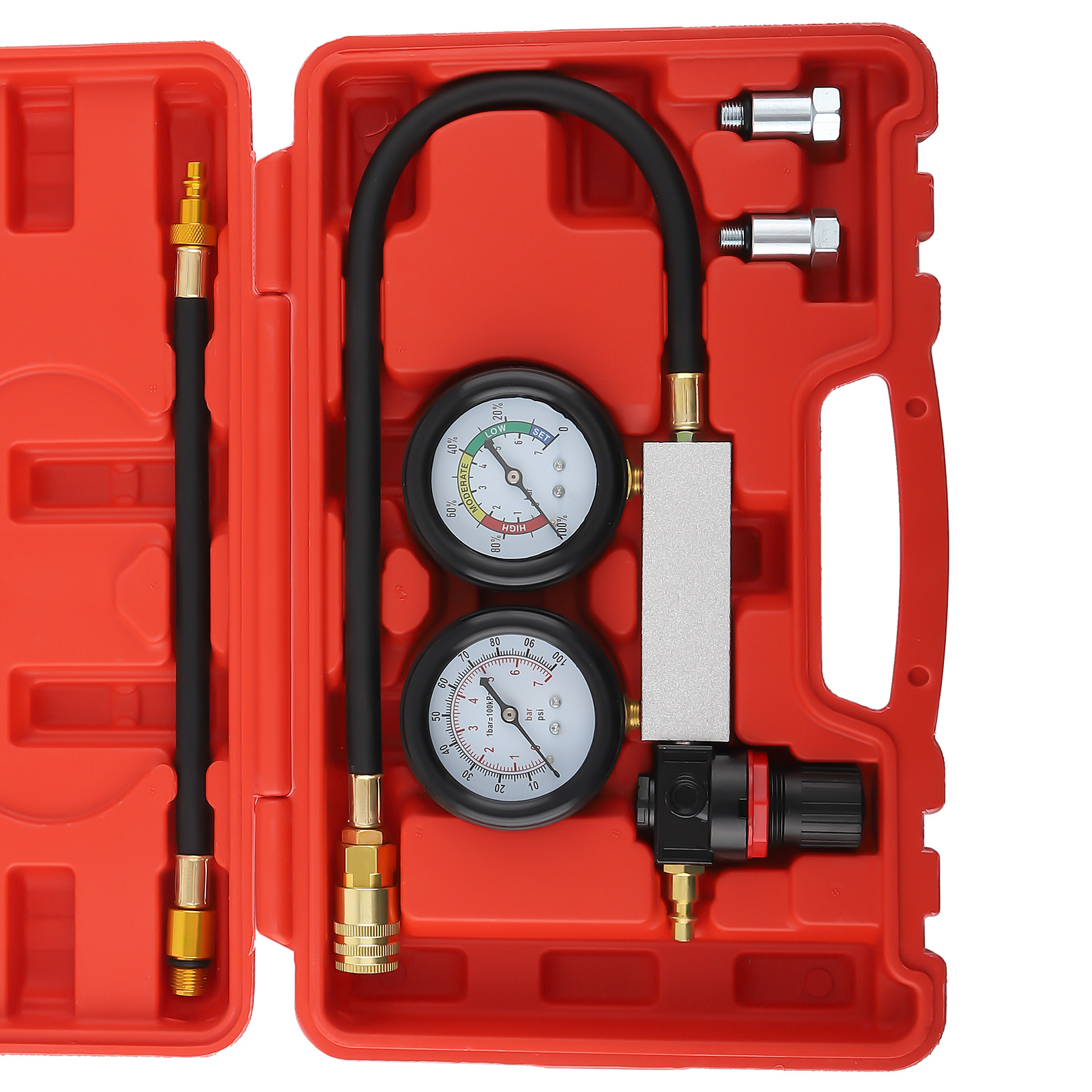 Druckverlust Tester Druckverlustprüfer Kompressionstester Prüfer TU-21 0-100 P