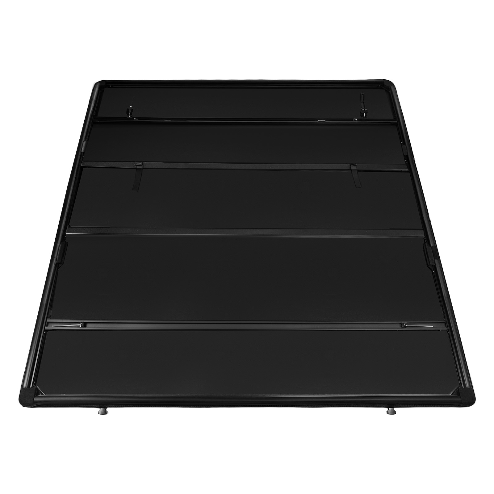 5.5ft Soft Tri-Fold Tonneau Cover W/ Lamp for Toyota Tundra 2007-25 26 Dustproof