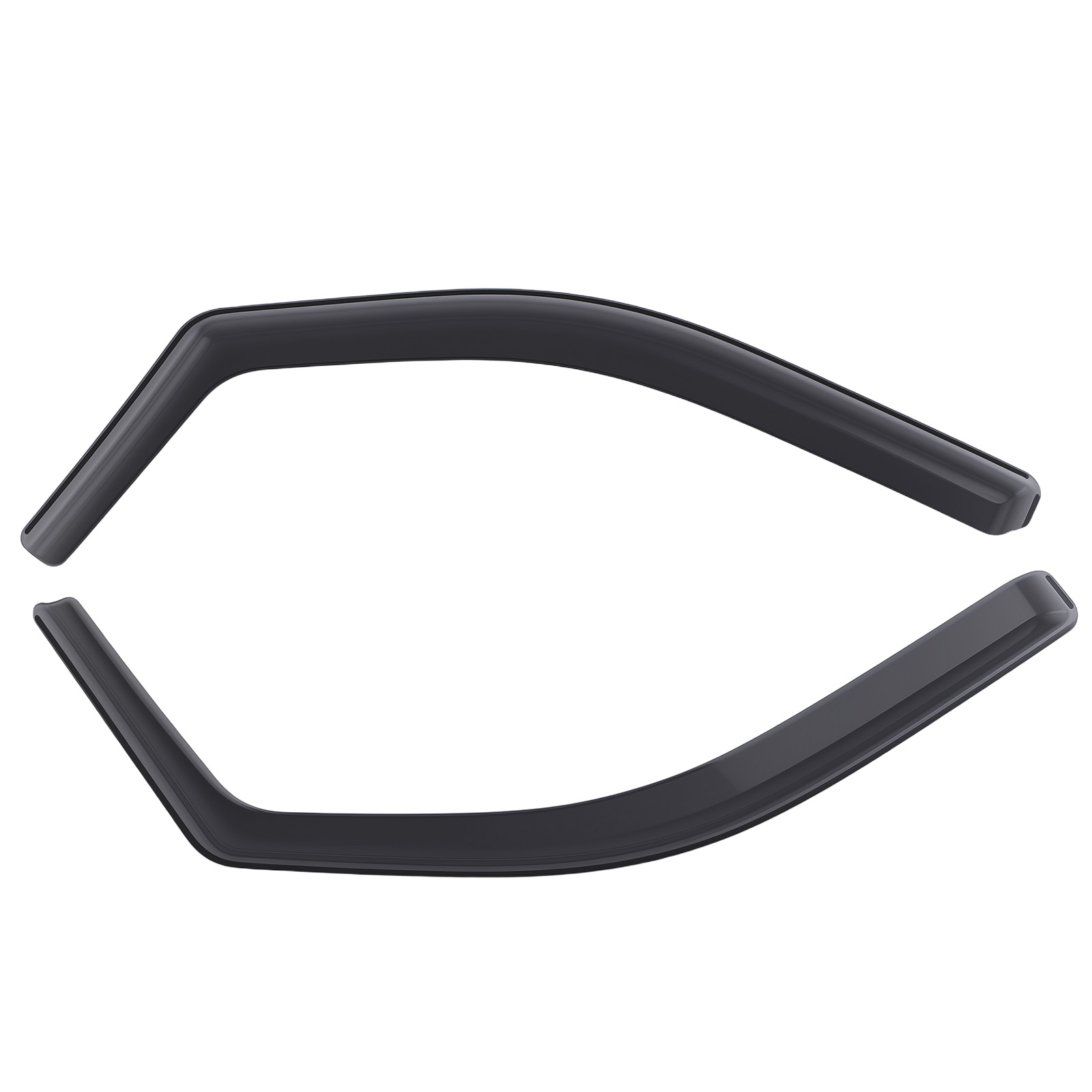 Acrylic Window Deflectors for Ford F150 2009-2014 Crew Cab Vent Guards 4pcs