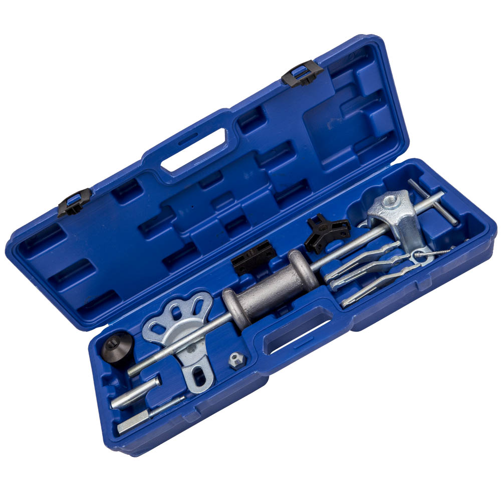 17x Slide Hammer Dent Puller Tool Kit Wrench Adapter Axle Bearing Hub US