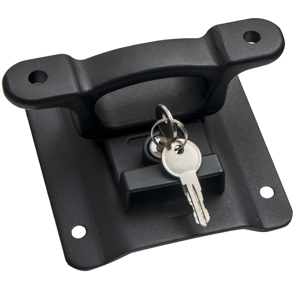 Truck Bed Cleats Tie Down Anchors & Interface Plates Locking Set for