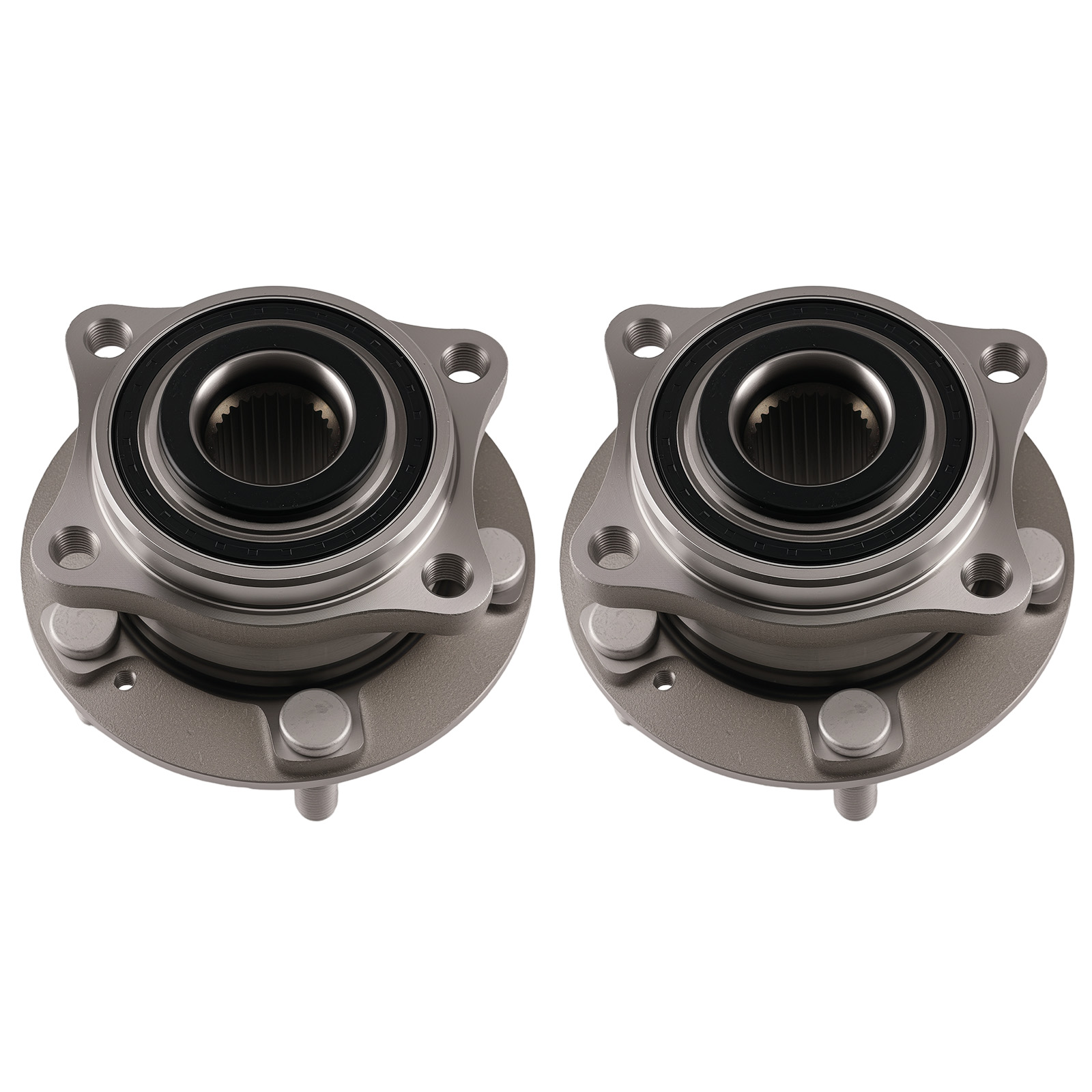 Pair Front Wheel Hub & Bearing for Kia Cadenza 2017-2019 513374 With 5 Lugs